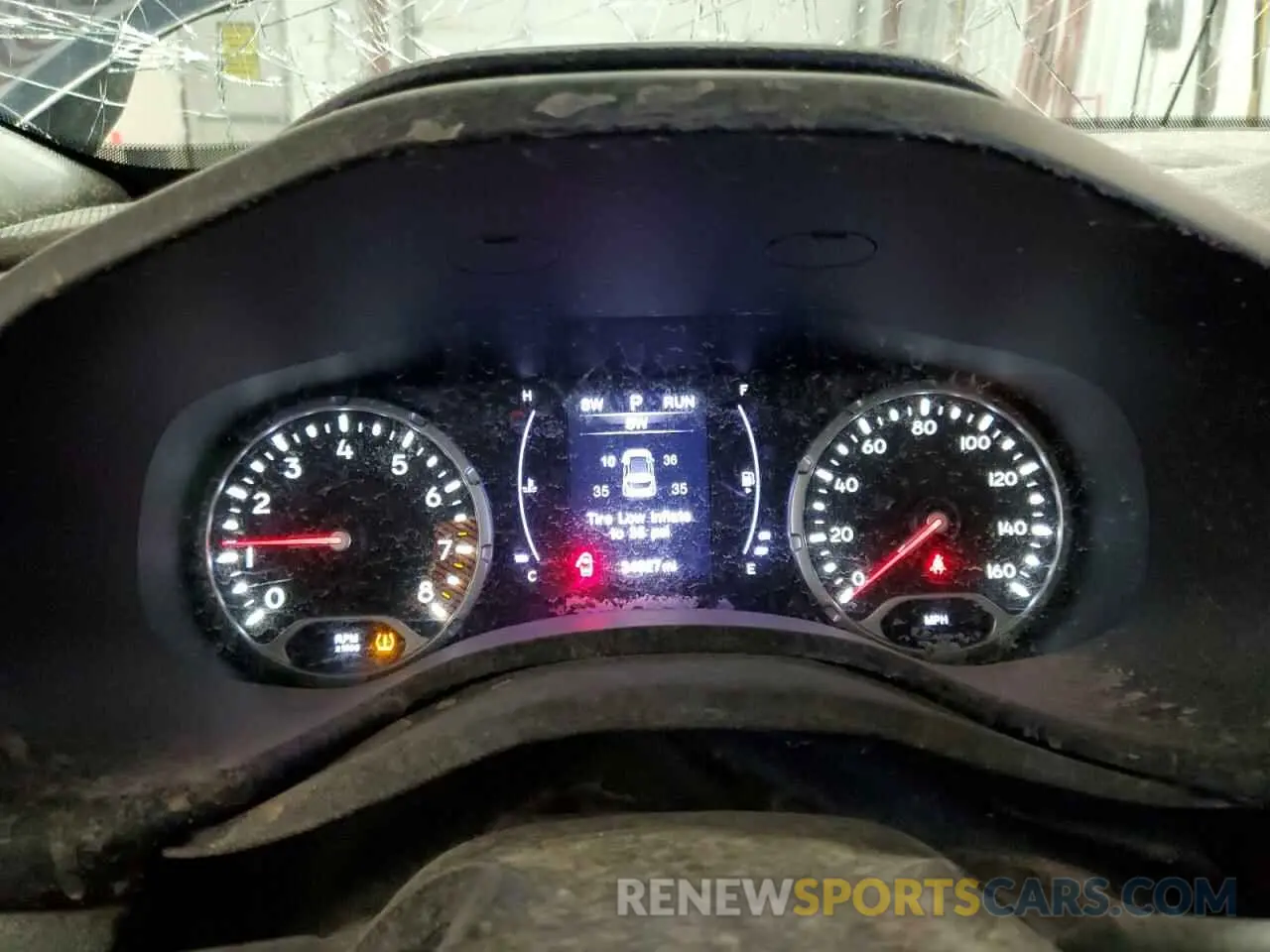 9 Photograph of a damaged car ZACNJABB5LPM00218 JEEP RENEGADE 2020