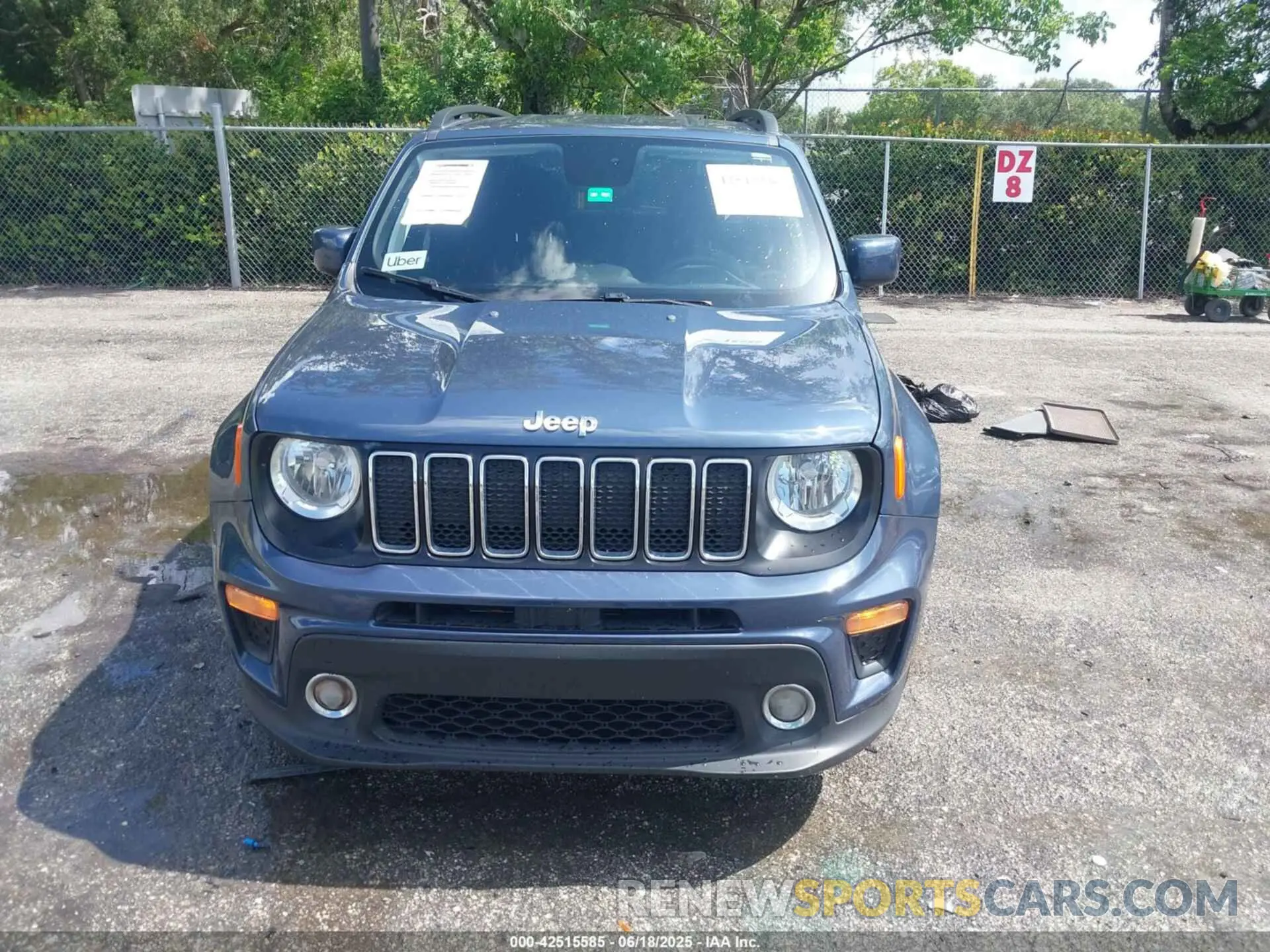 13 Photograph of a damaged car ZACNJABB6LPL85468 JEEP RENEGADE 2020