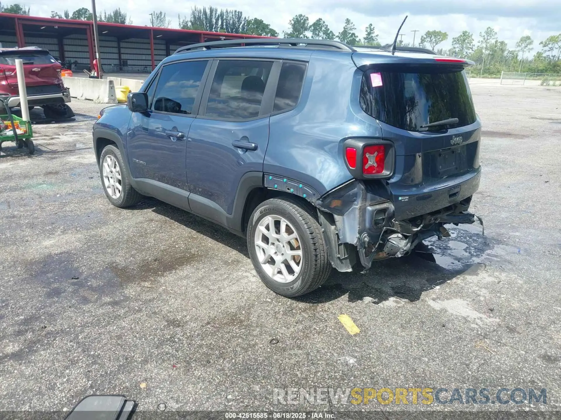 3 Photograph of a damaged car ZACNJABB6LPL85468 JEEP RENEGADE 2020