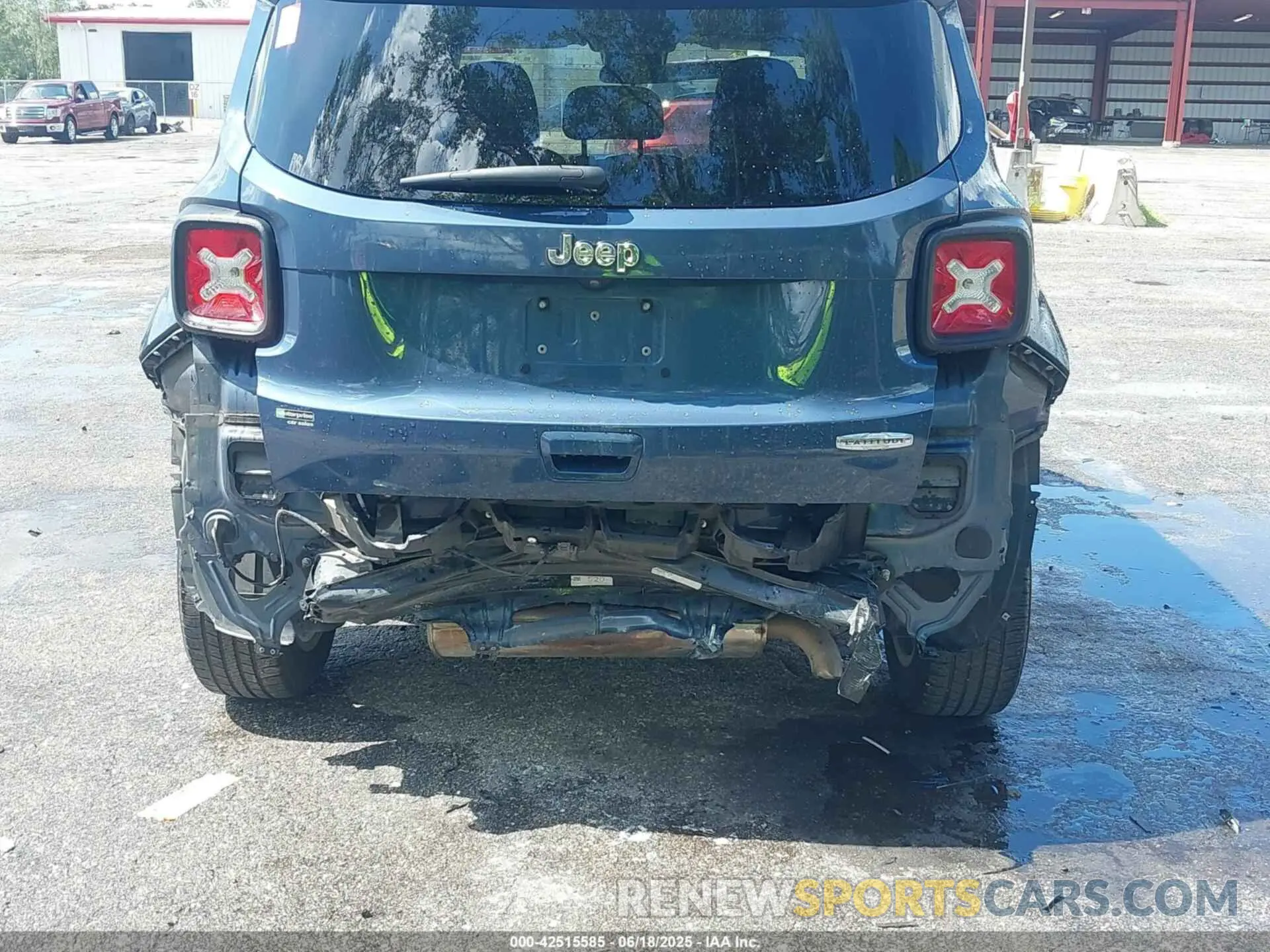 6 Photograph of a damaged car ZACNJABB6LPL85468 JEEP RENEGADE 2020