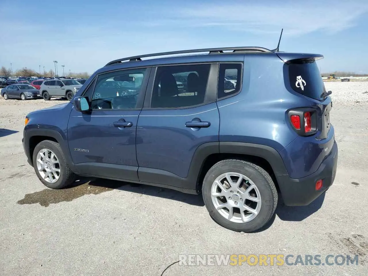2 Photograph of a damaged car ZACNJABB6LPL92291 JEEP RENEGADE 2020