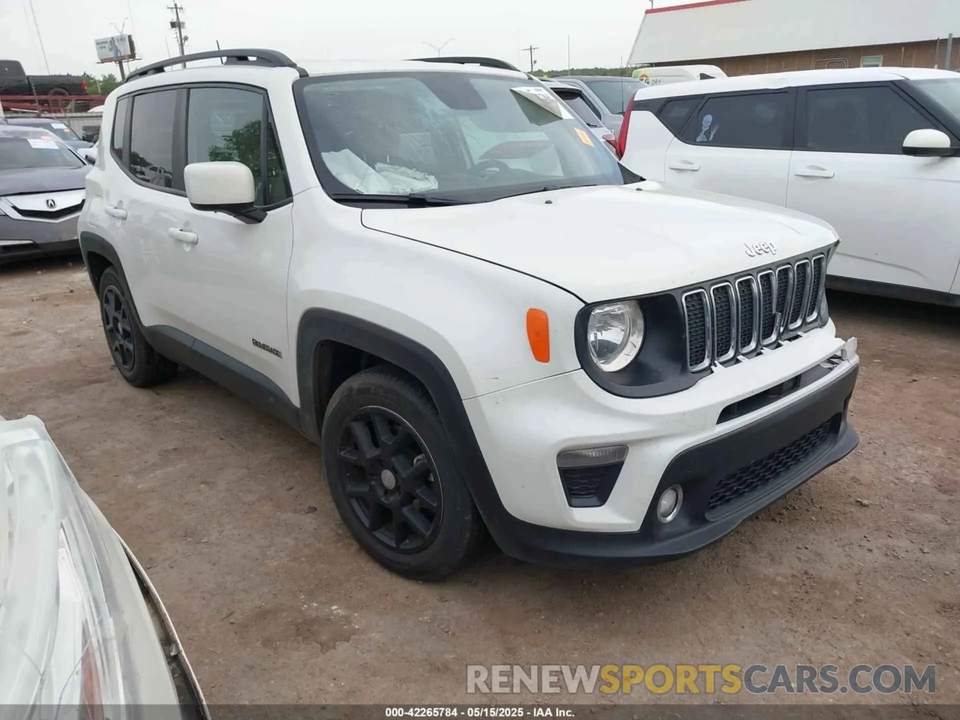 1 Photograph of a damaged car ZACNJABB7LPL69974 JEEP RENEGADE 2020