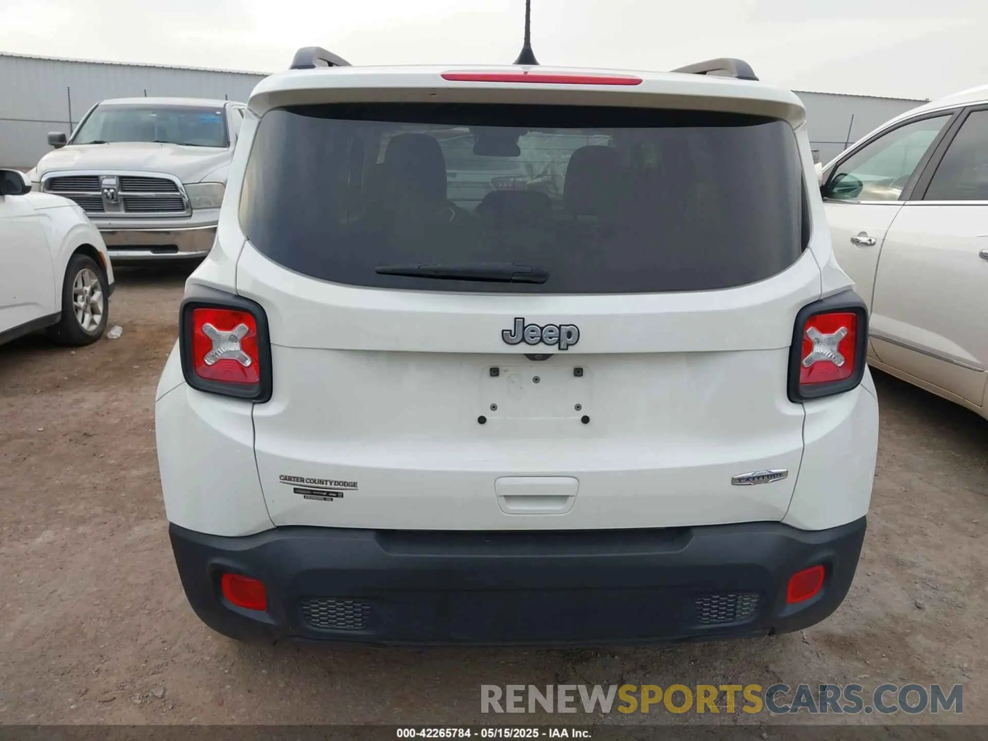 15 Photograph of a damaged car ZACNJABB7LPL69974 JEEP RENEGADE 2020