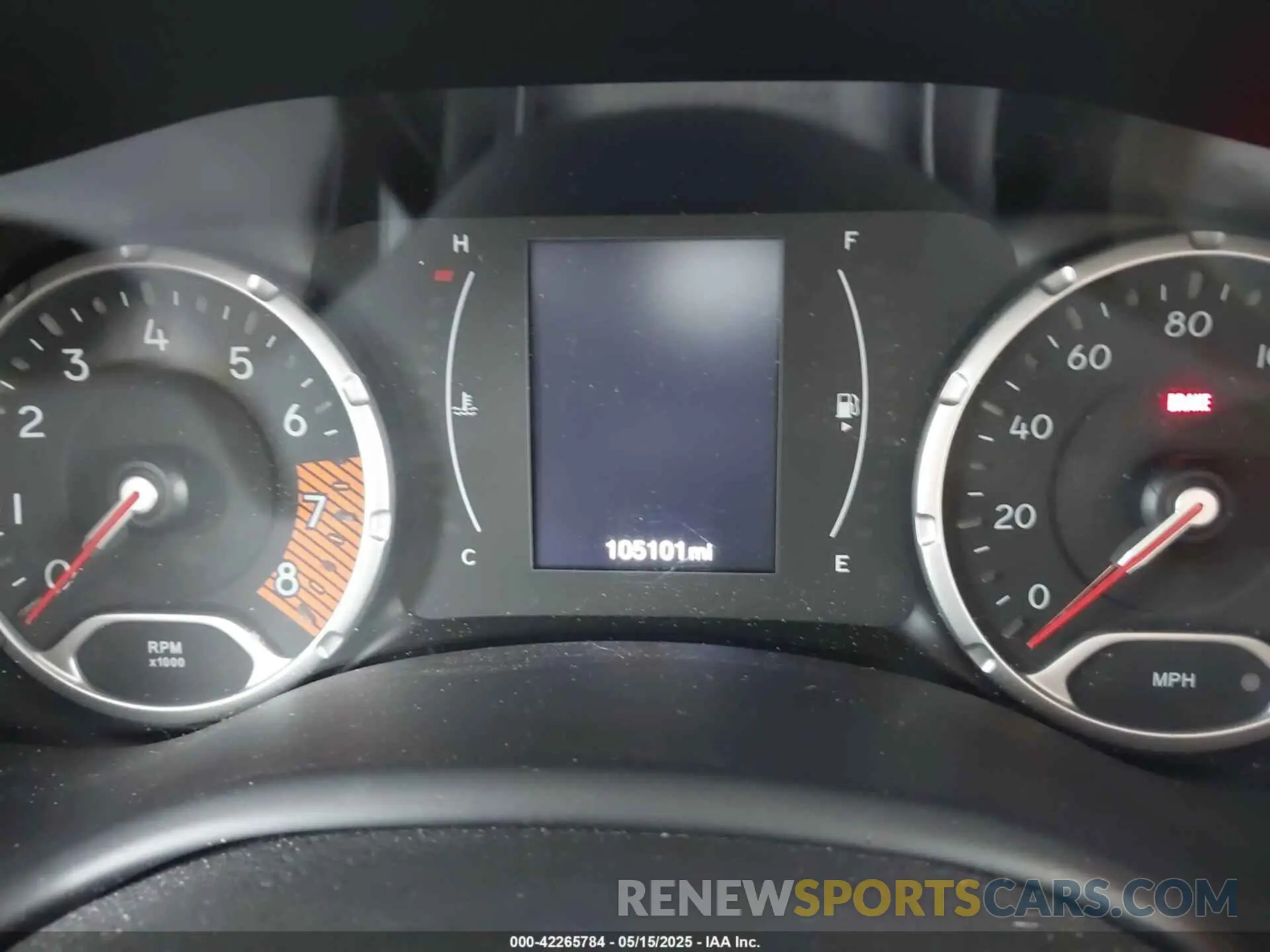 7 Photograph of a damaged car ZACNJABB7LPL69974 JEEP RENEGADE 2020