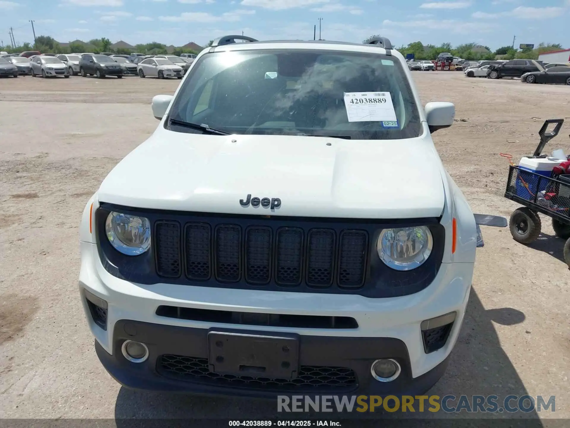 12 Photograph of a damaged car ZACNJABB7LPL91859 JEEP RENEGADE 2020