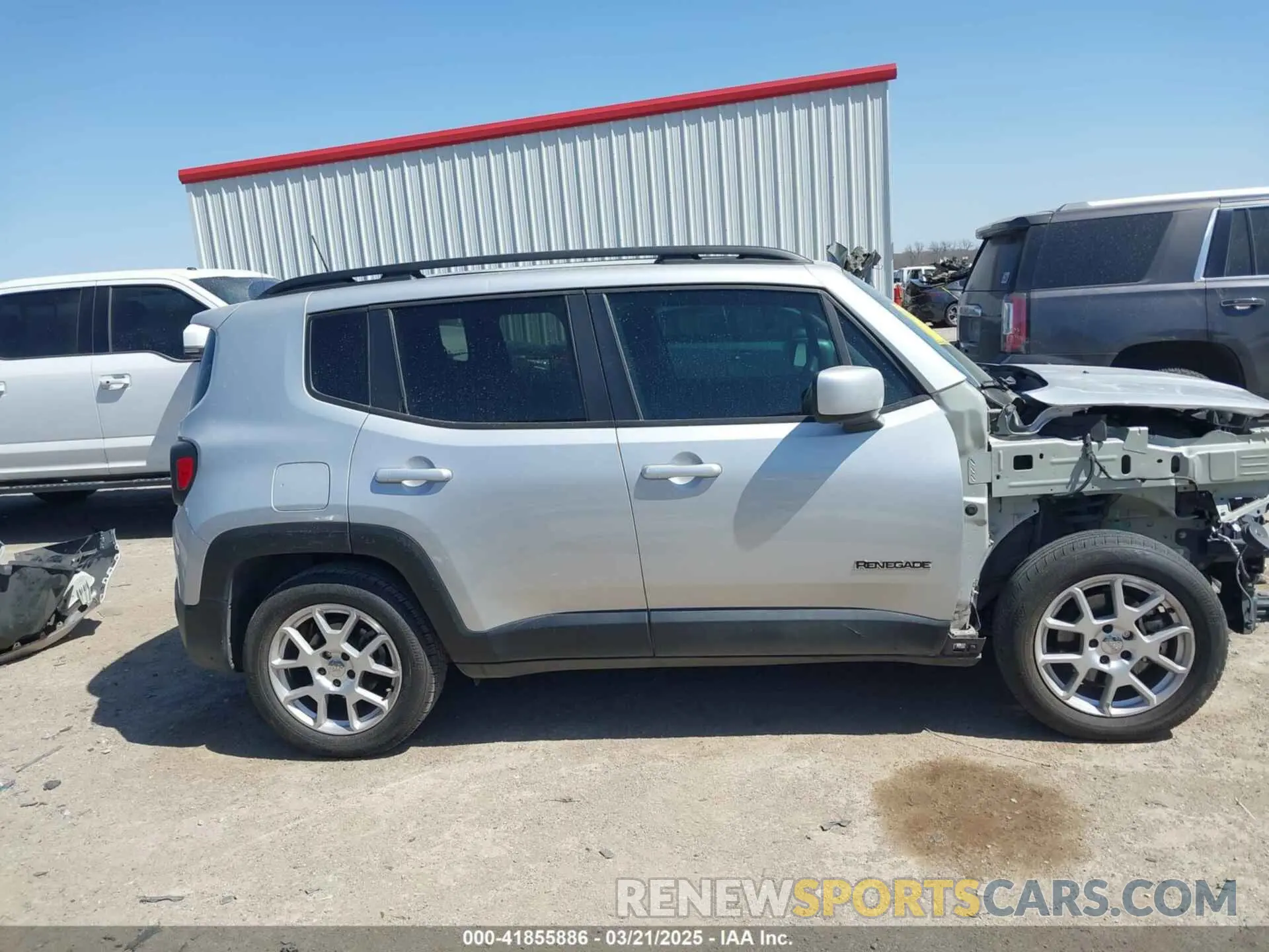 14 Photograph of a damaged car ZACNJABB8LPL11534 JEEP RENEGADE 2020