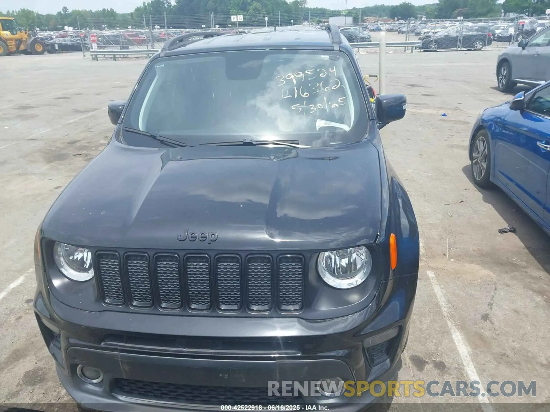 12 Photograph of a damaged car ZACNJABB8LPL16362 JEEP RENEGADE 2020