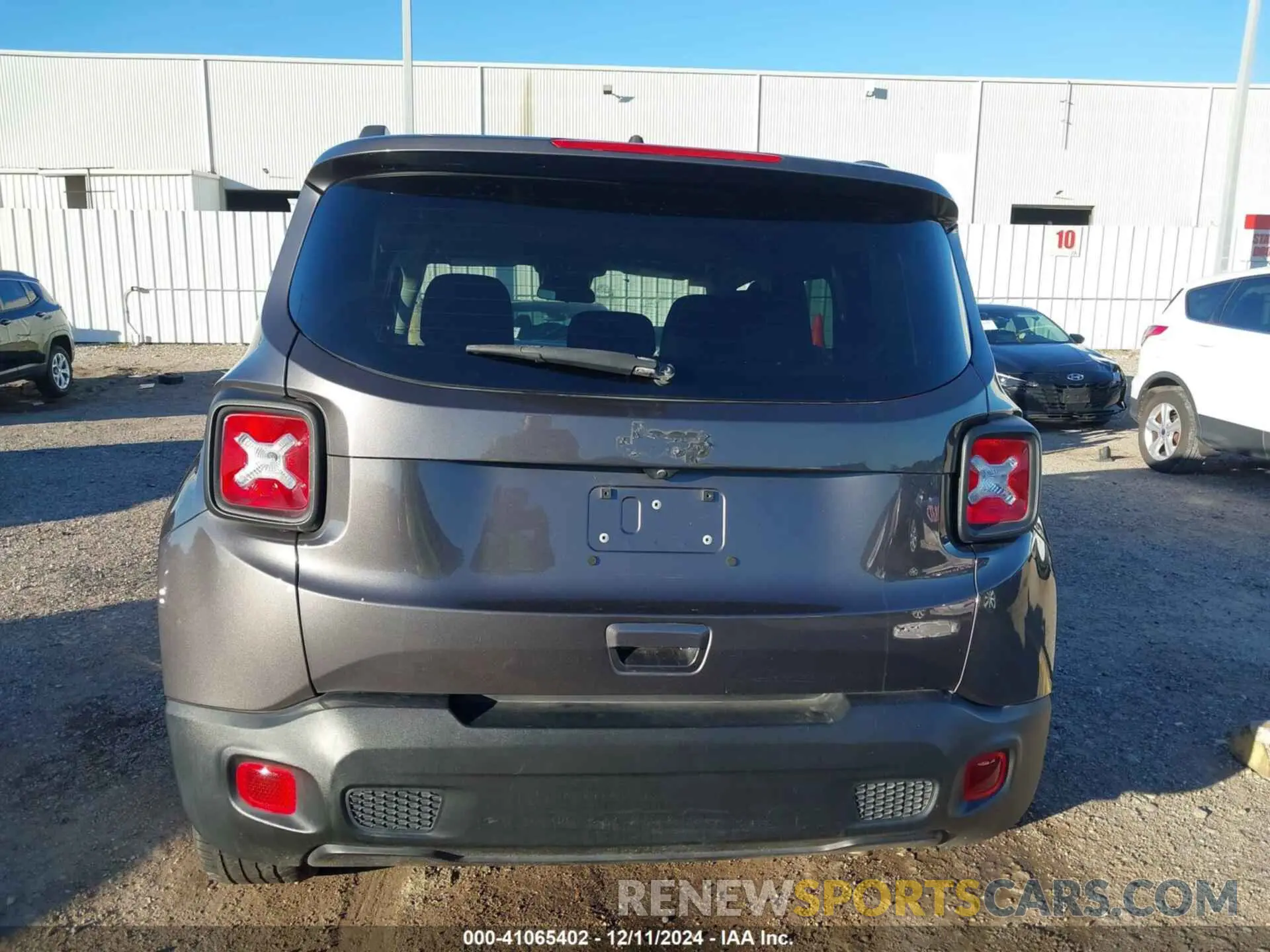 16 Photograph of a damaged car ZACNJABB8LPL25157 JEEP RENEGADE 2020