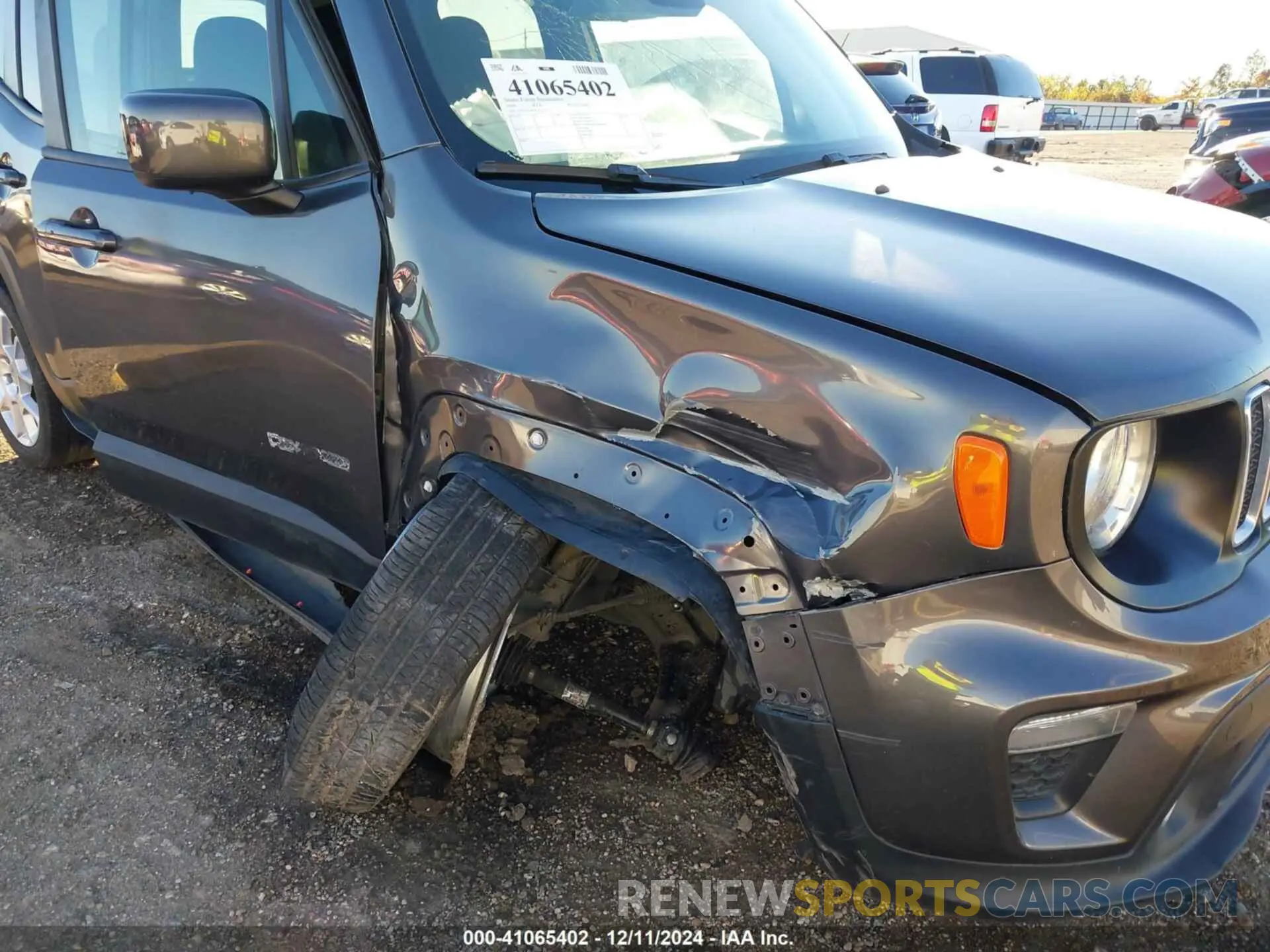 6 Photograph of a damaged car ZACNJABB8LPL25157 JEEP RENEGADE 2020