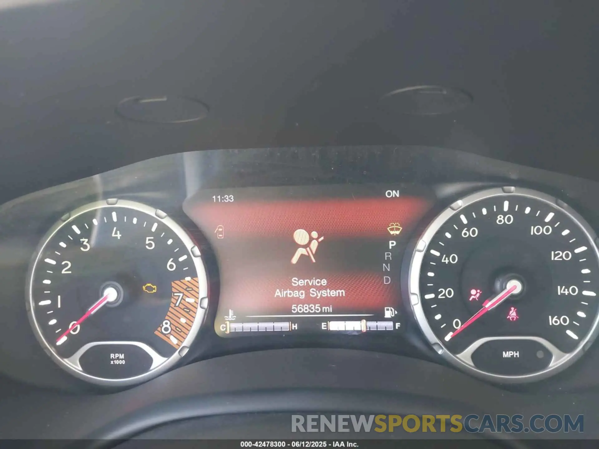 7 Photograph of a damaged car ZACNJABB8LPL31928 JEEP RENEGADE 2020