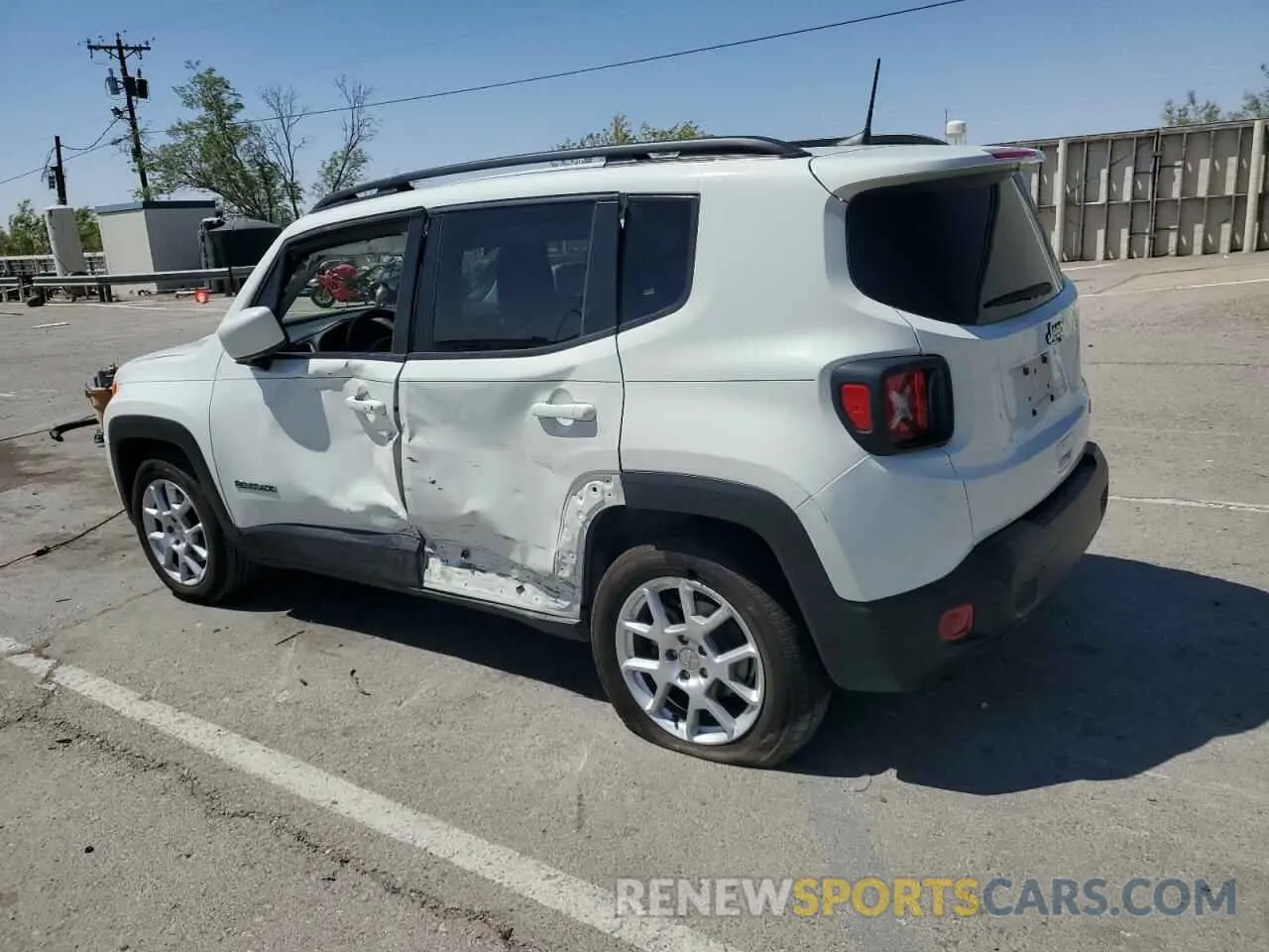 2 Photograph of a damaged car ZACNJABB8LPL51905 JEEP RENEGADE 2020