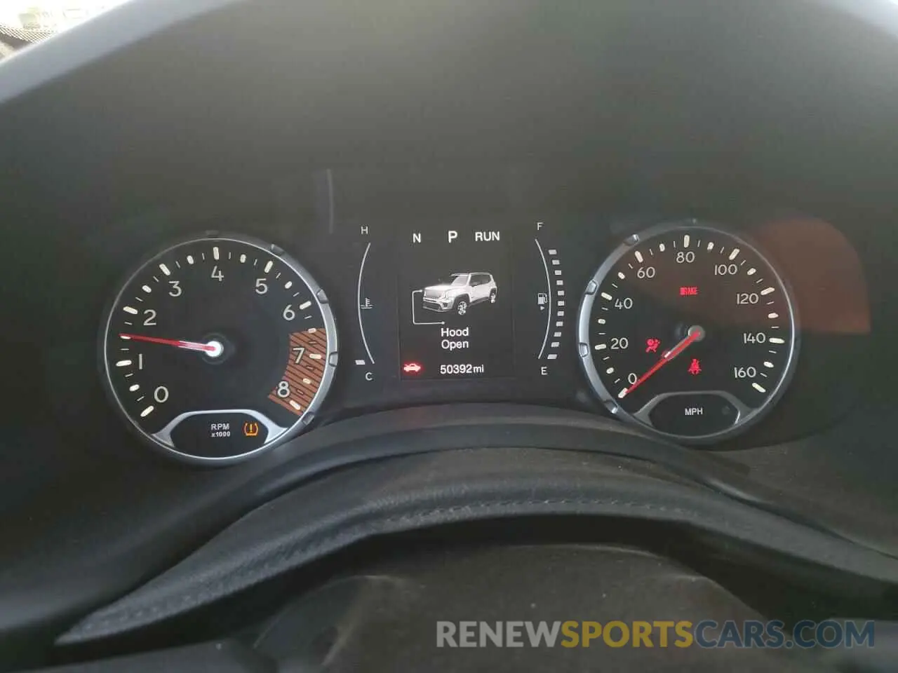 9 Photograph of a damaged car ZACNJABB8LPL51905 JEEP RENEGADE 2020
