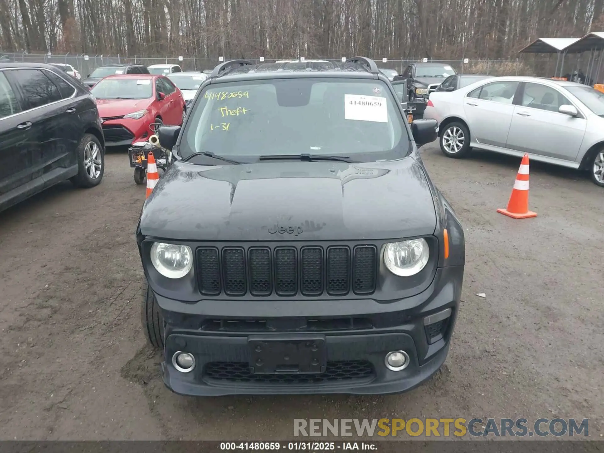 12 Photograph of a damaged car ZACNJABB8LPL53847 JEEP RENEGADE 2020