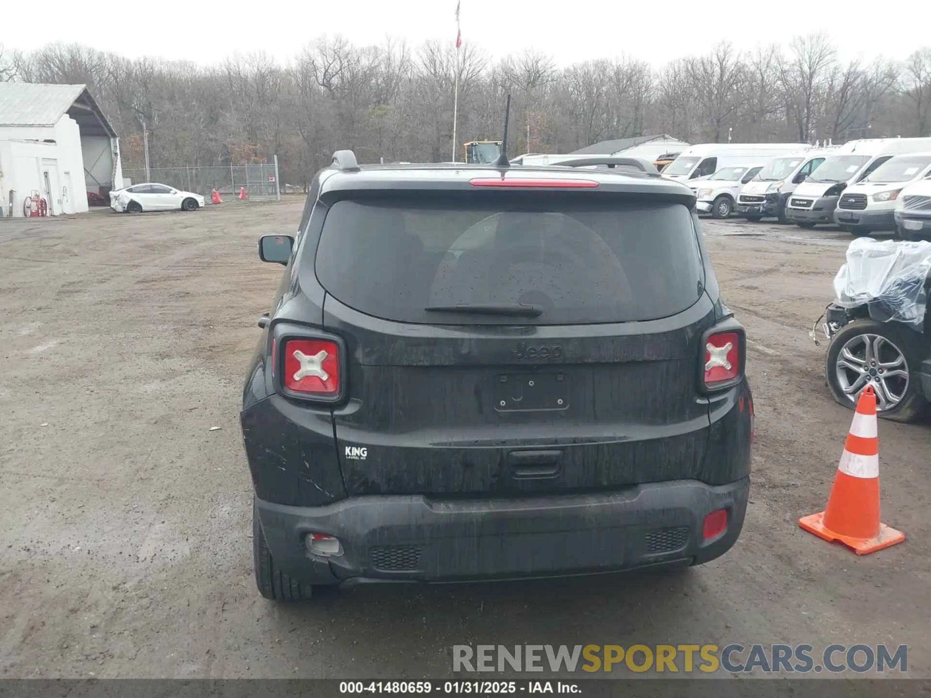 16 Photograph of a damaged car ZACNJABB8LPL53847 JEEP RENEGADE 2020
