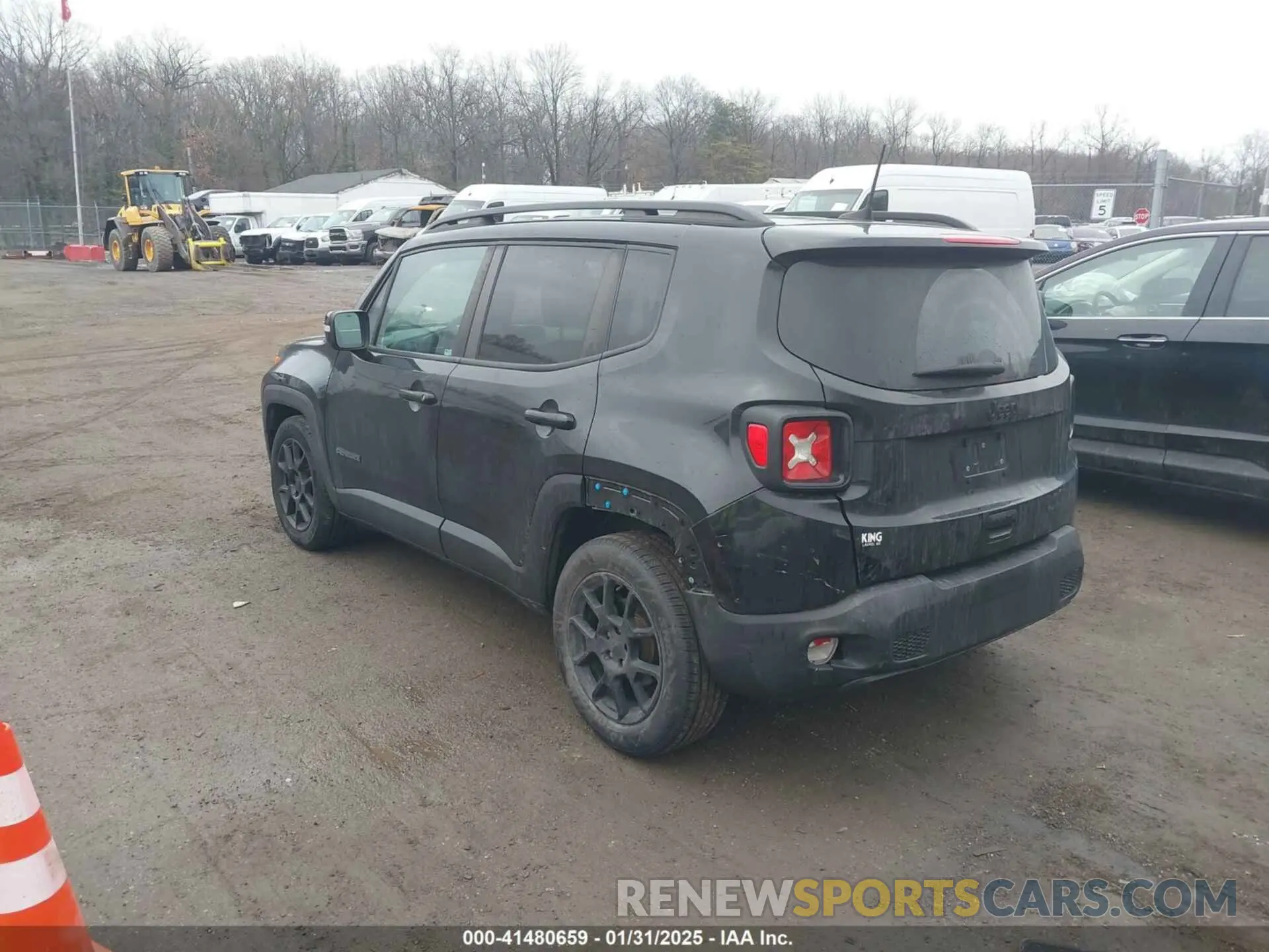 3 Photograph of a damaged car ZACNJABB8LPL53847 JEEP RENEGADE 2020