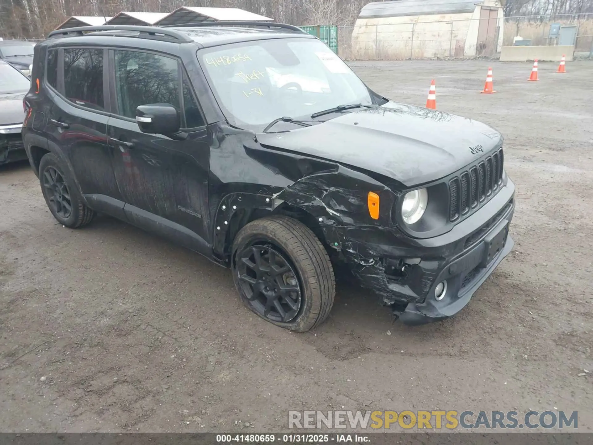 6 Photograph of a damaged car ZACNJABB8LPL53847 JEEP RENEGADE 2020