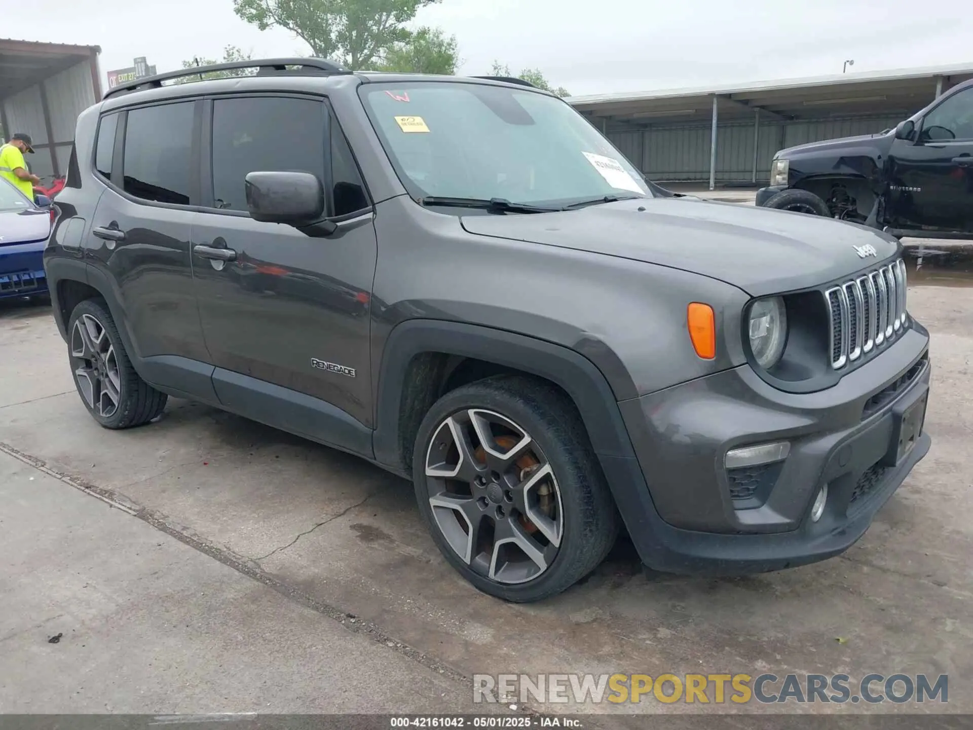1 Photograph of a damaged car ZACNJABB8LPL62919 JEEP RENEGADE 2020