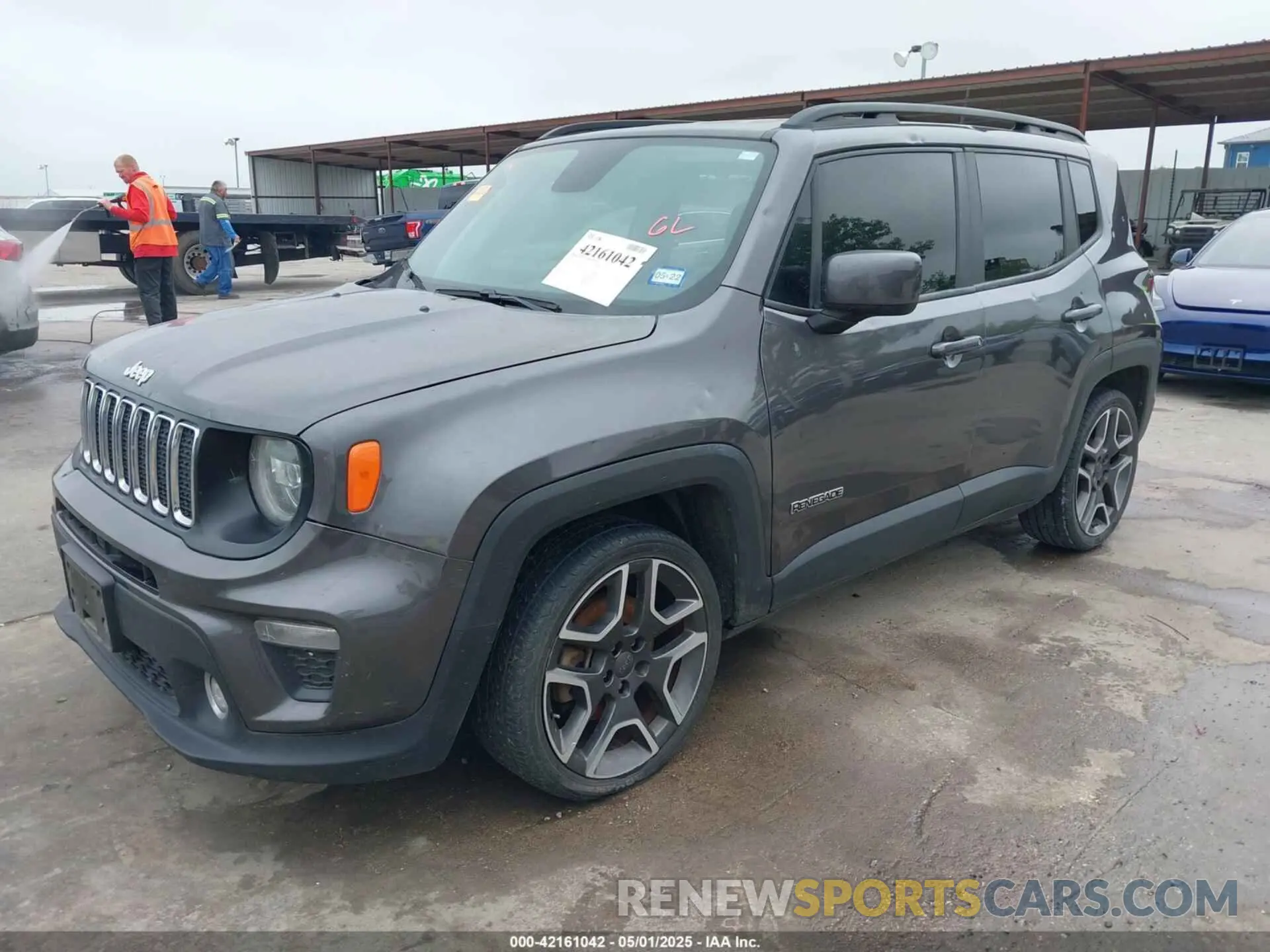 2 Photograph of a damaged car ZACNJABB8LPL62919 JEEP RENEGADE 2020