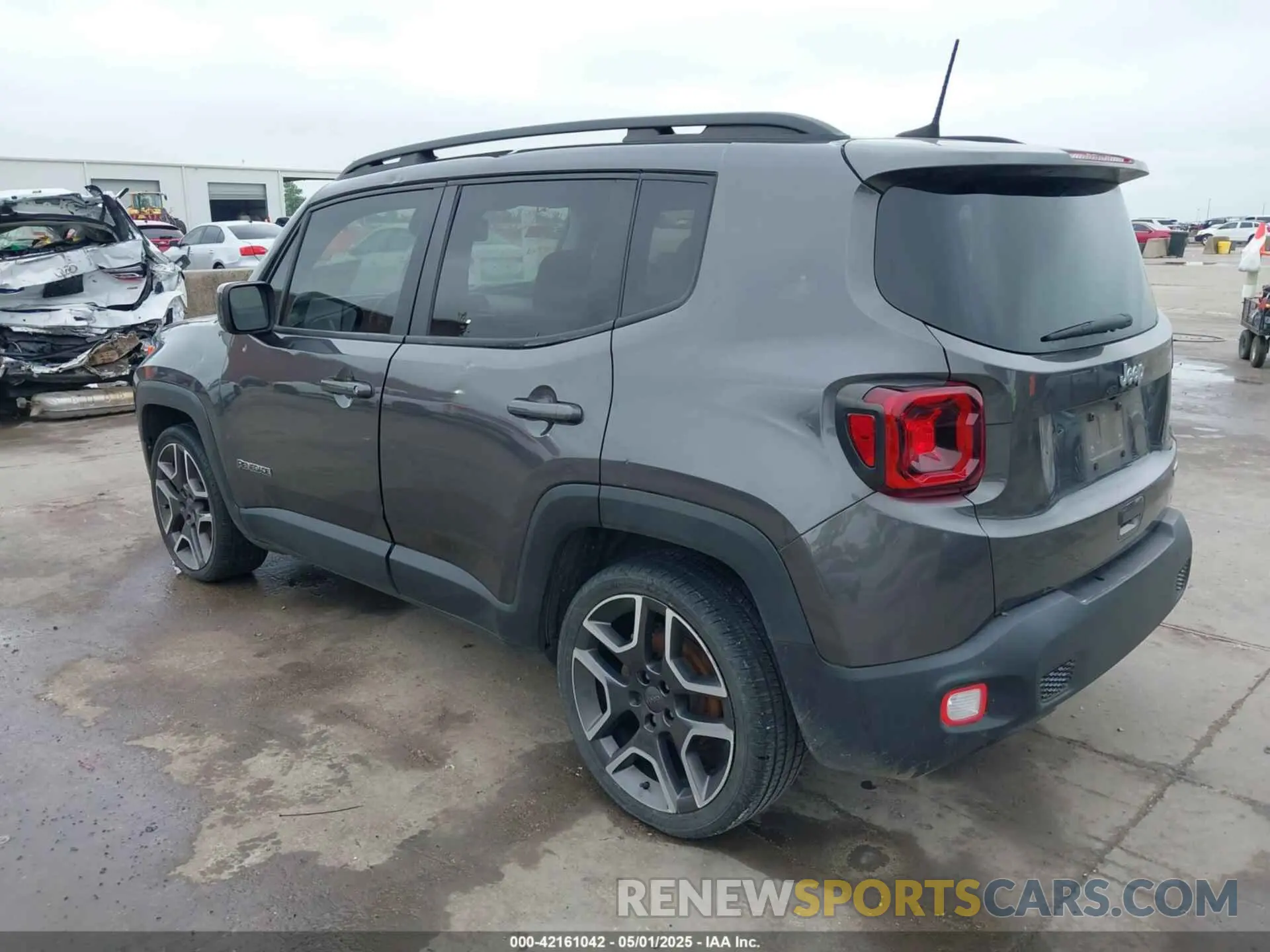 3 Photograph of a damaged car ZACNJABB8LPL62919 JEEP RENEGADE 2020