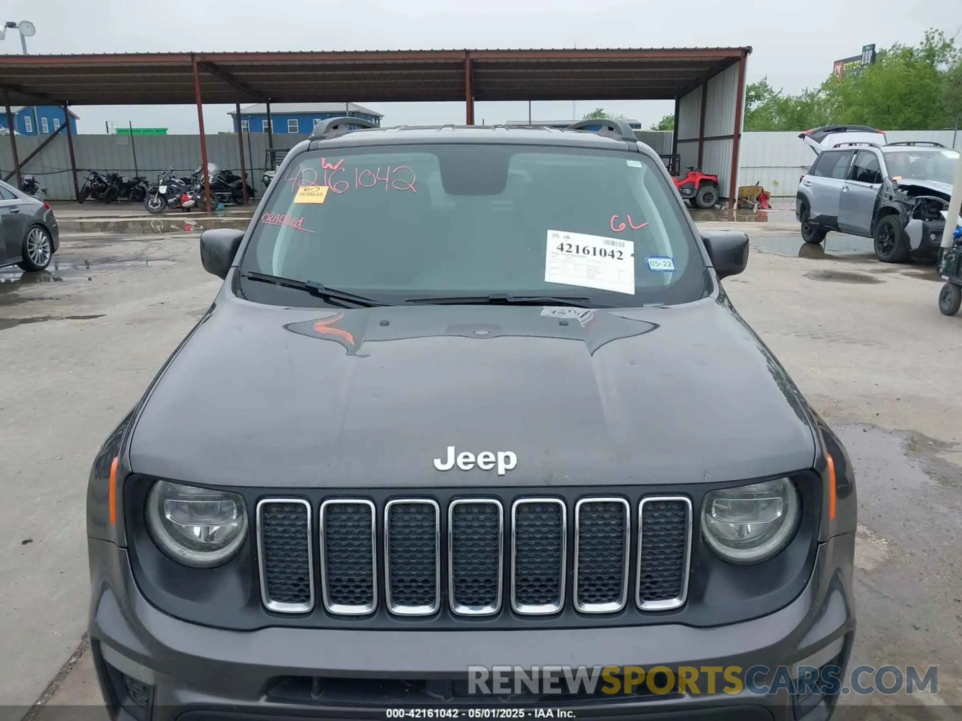 6 Photograph of a damaged car ZACNJABB8LPL62919 JEEP RENEGADE 2020