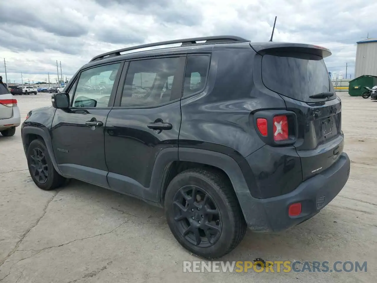 2 Photograph of a damaged car ZACNJABB8LPL71720 JEEP RENEGADE 2020