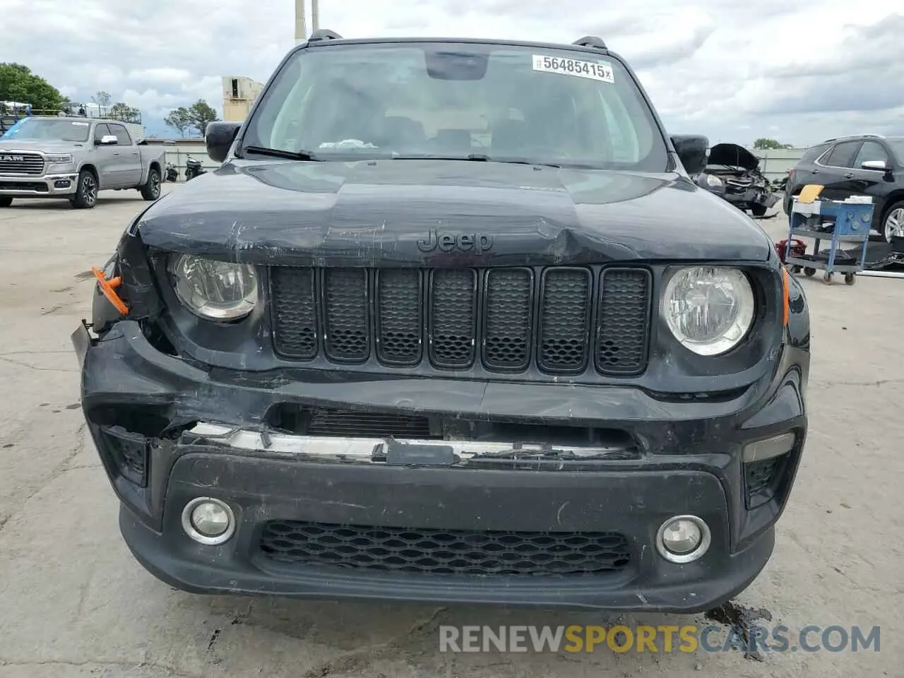 5 Photograph of a damaged car ZACNJABB8LPL71720 JEEP RENEGADE 2020