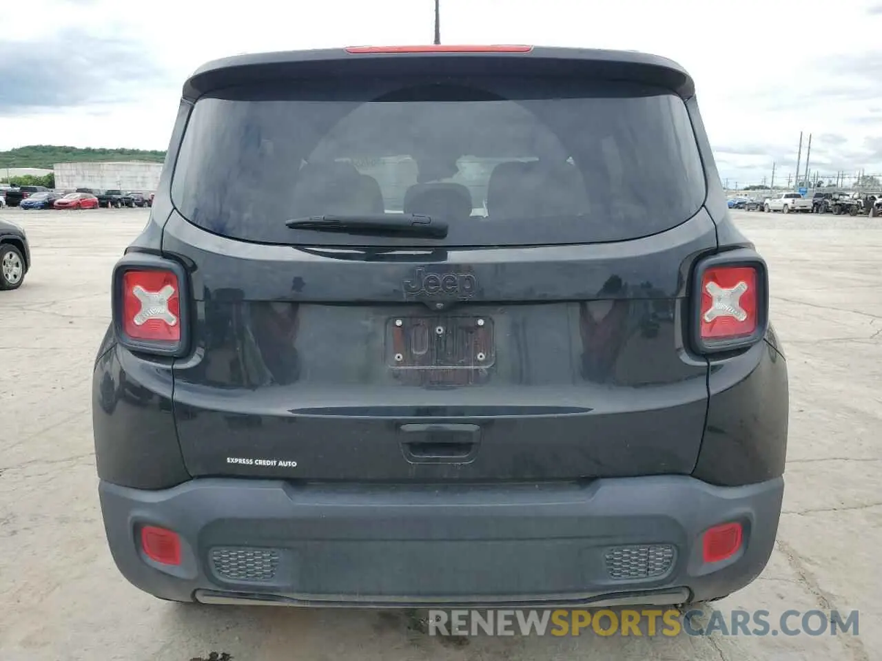 6 Photograph of a damaged car ZACNJABB8LPL71720 JEEP RENEGADE 2020