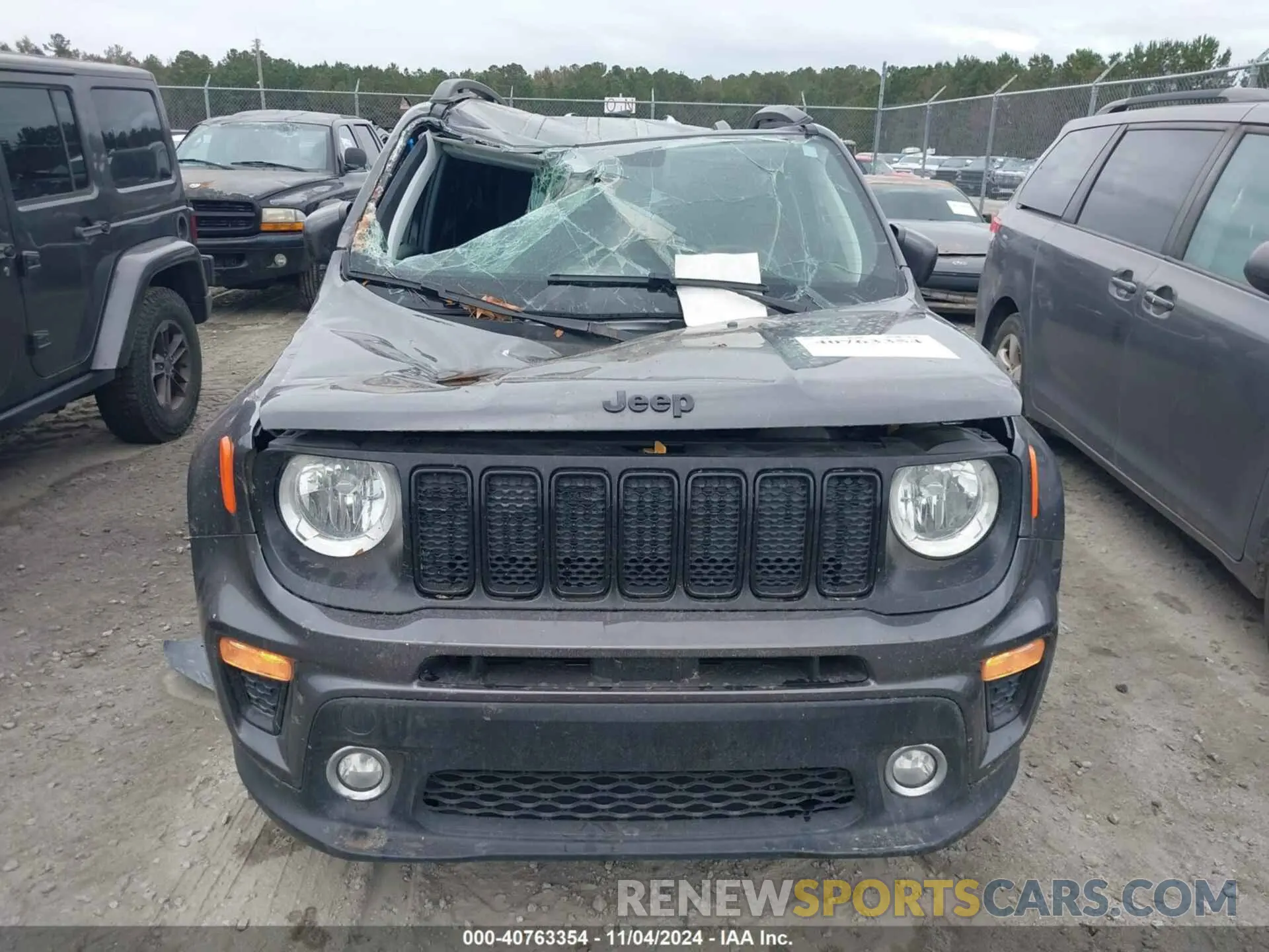 12 Photograph of a damaged car ZACNJABB8LPL84242 JEEP RENEGADE 2020