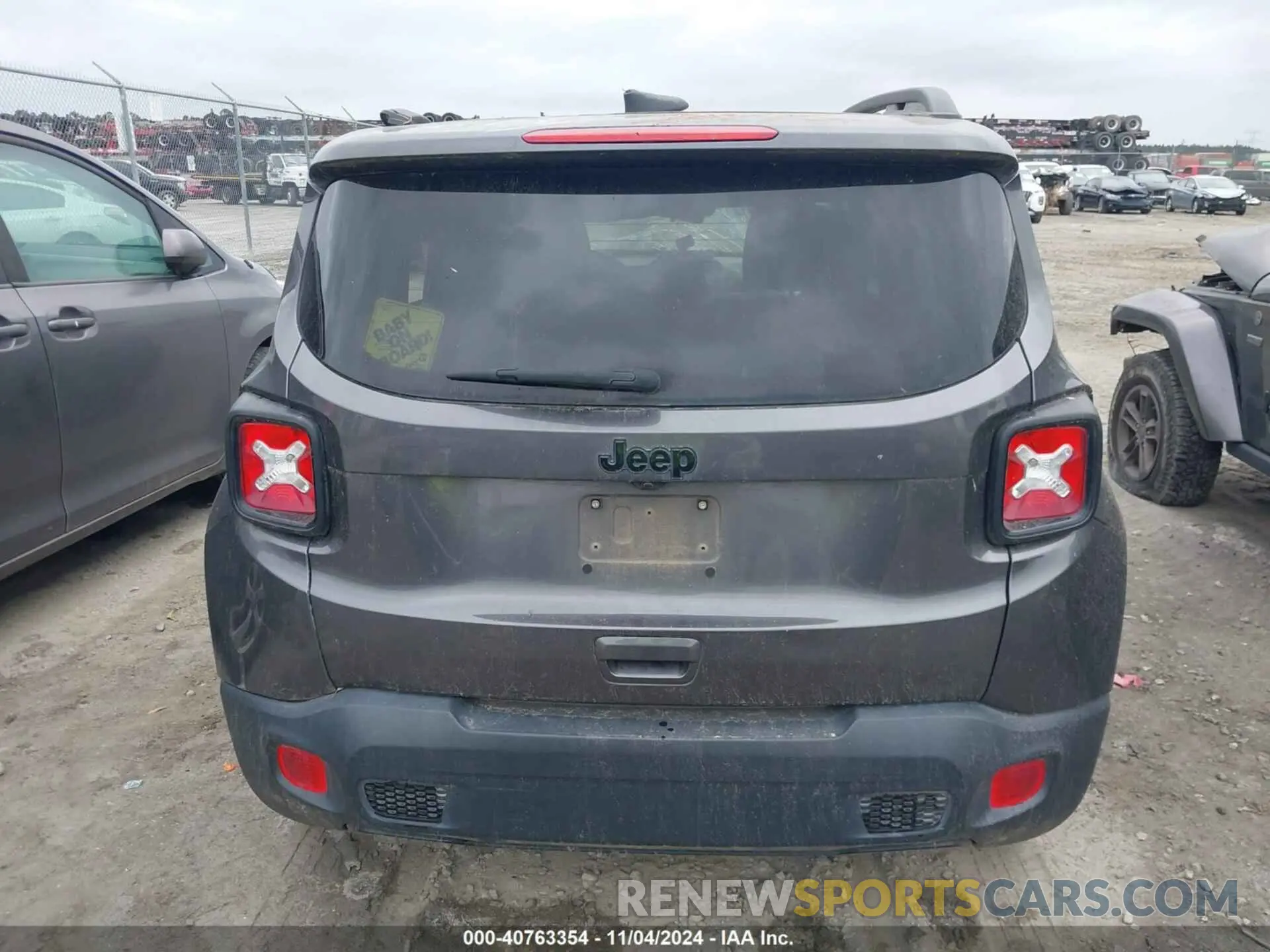 16 Photograph of a damaged car ZACNJABB8LPL84242 JEEP RENEGADE 2020