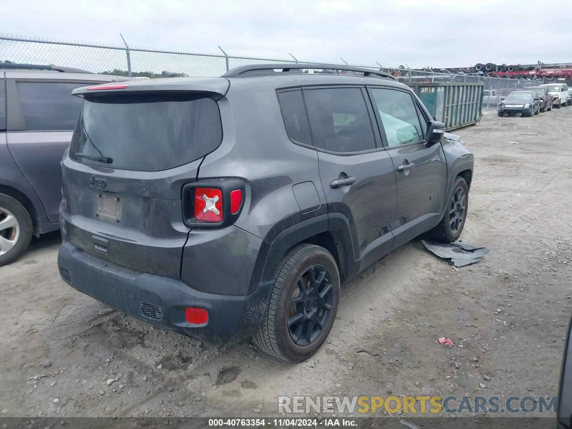 4 Photograph of a damaged car ZACNJABB8LPL84242 JEEP RENEGADE 2020