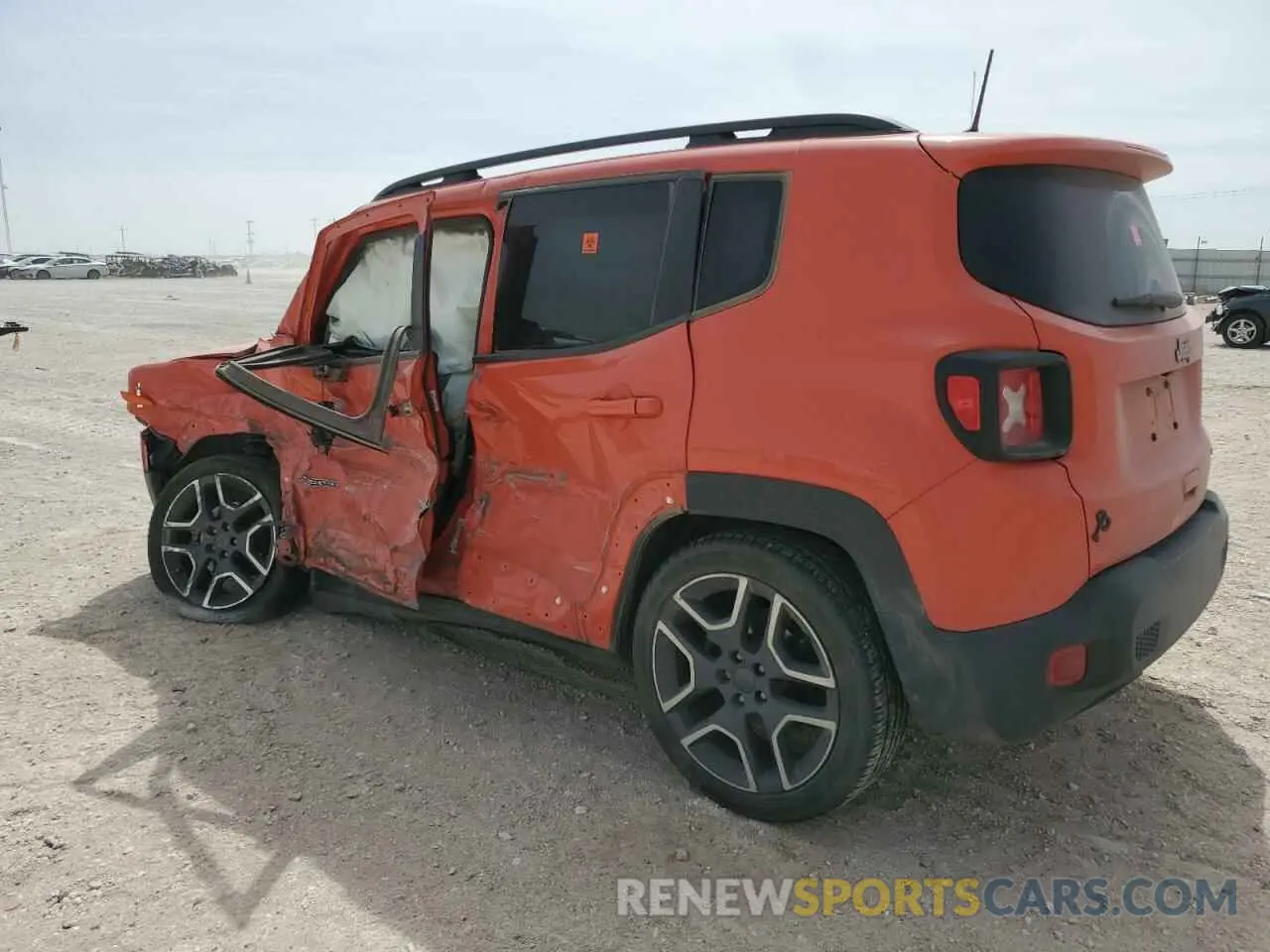 2 Photograph of a damaged car ZACNJABB9LPK94467 JEEP RENEGADE 2020