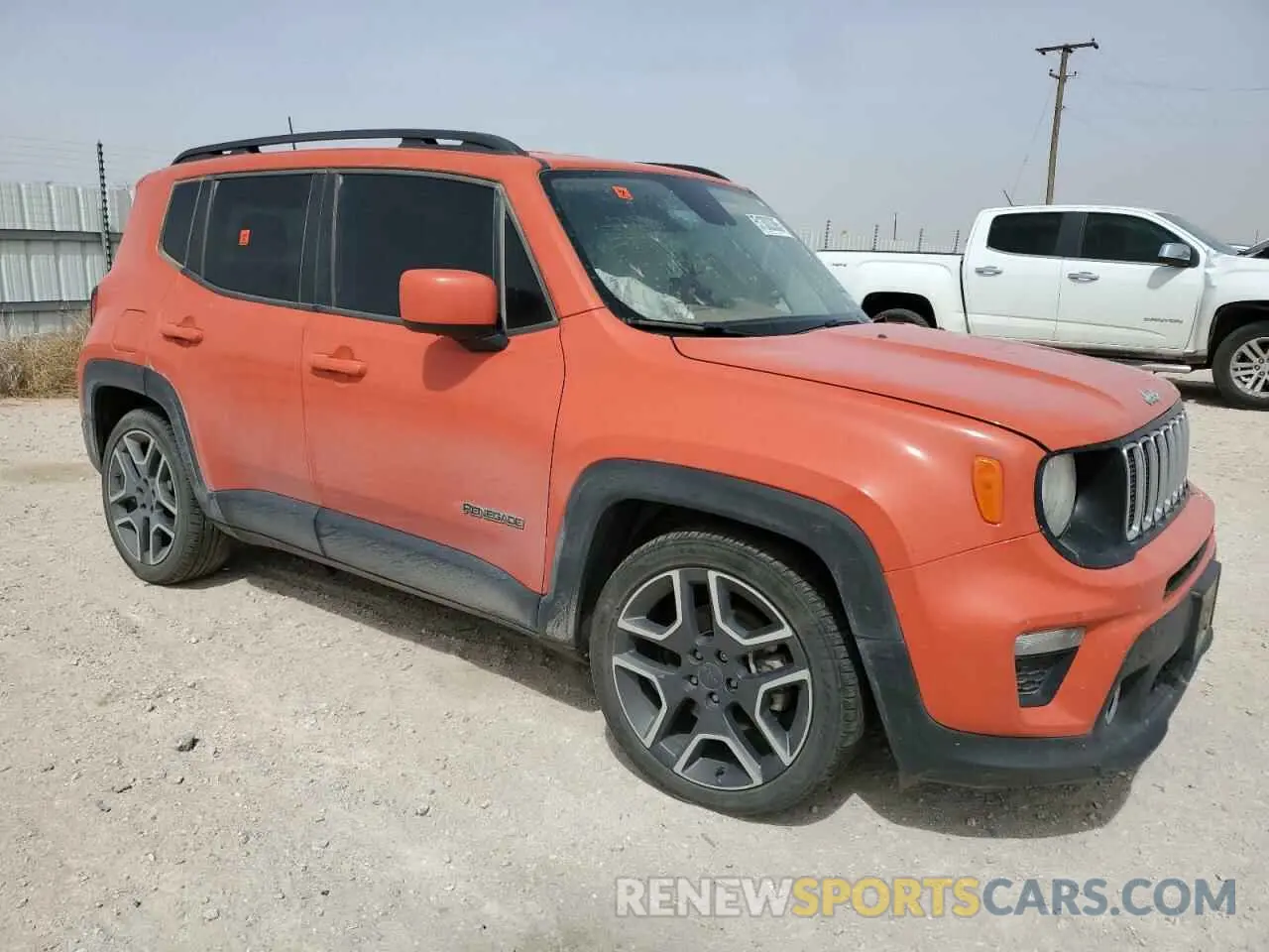 4 Photograph of a damaged car ZACNJABB9LPK94467 JEEP RENEGADE 2020