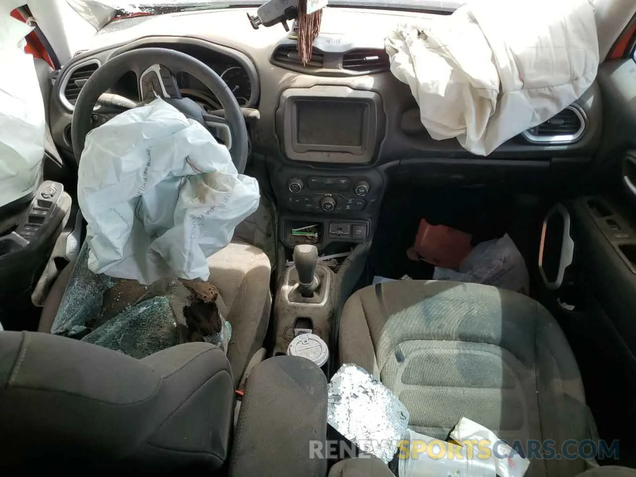 8 Photograph of a damaged car ZACNJABB9LPK94467 JEEP RENEGADE 2020
