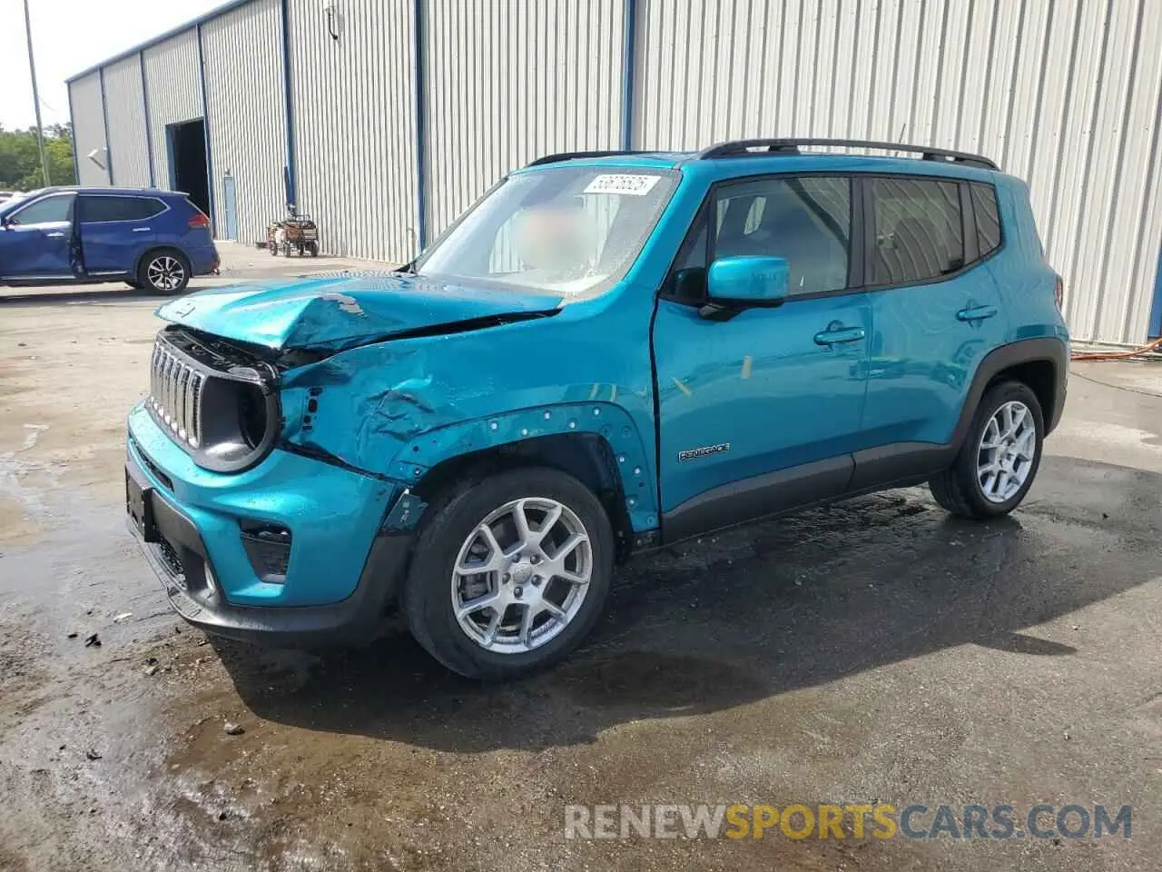 1 Photograph of a damaged car ZACNJABB9LPL25409 JEEP RENEGADE 2020