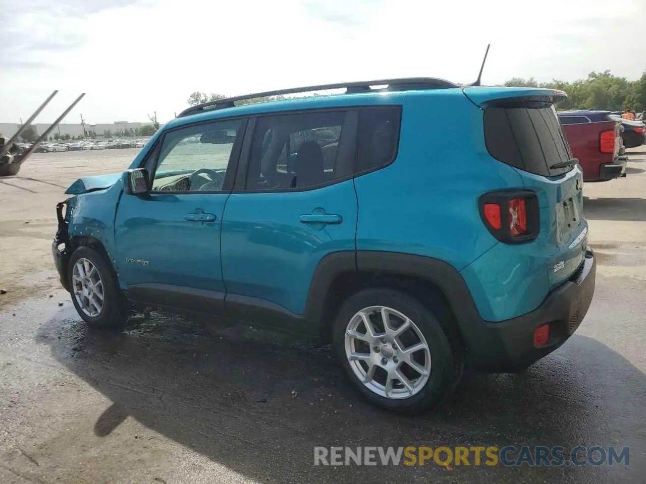 2 Photograph of a damaged car ZACNJABB9LPL25409 JEEP RENEGADE 2020