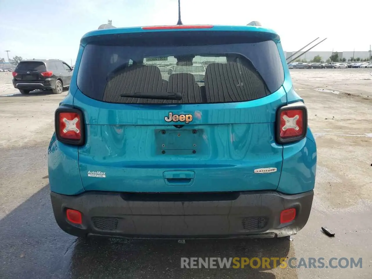 6 Photograph of a damaged car ZACNJABB9LPL25409 JEEP RENEGADE 2020