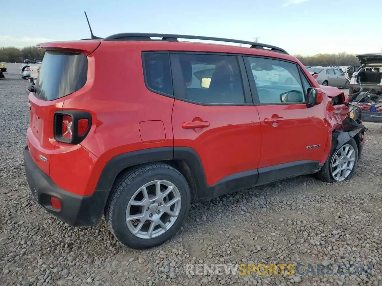 3 Photograph of a damaged car ZACNJABB9LPL50438 JEEP RENEGADE 2020