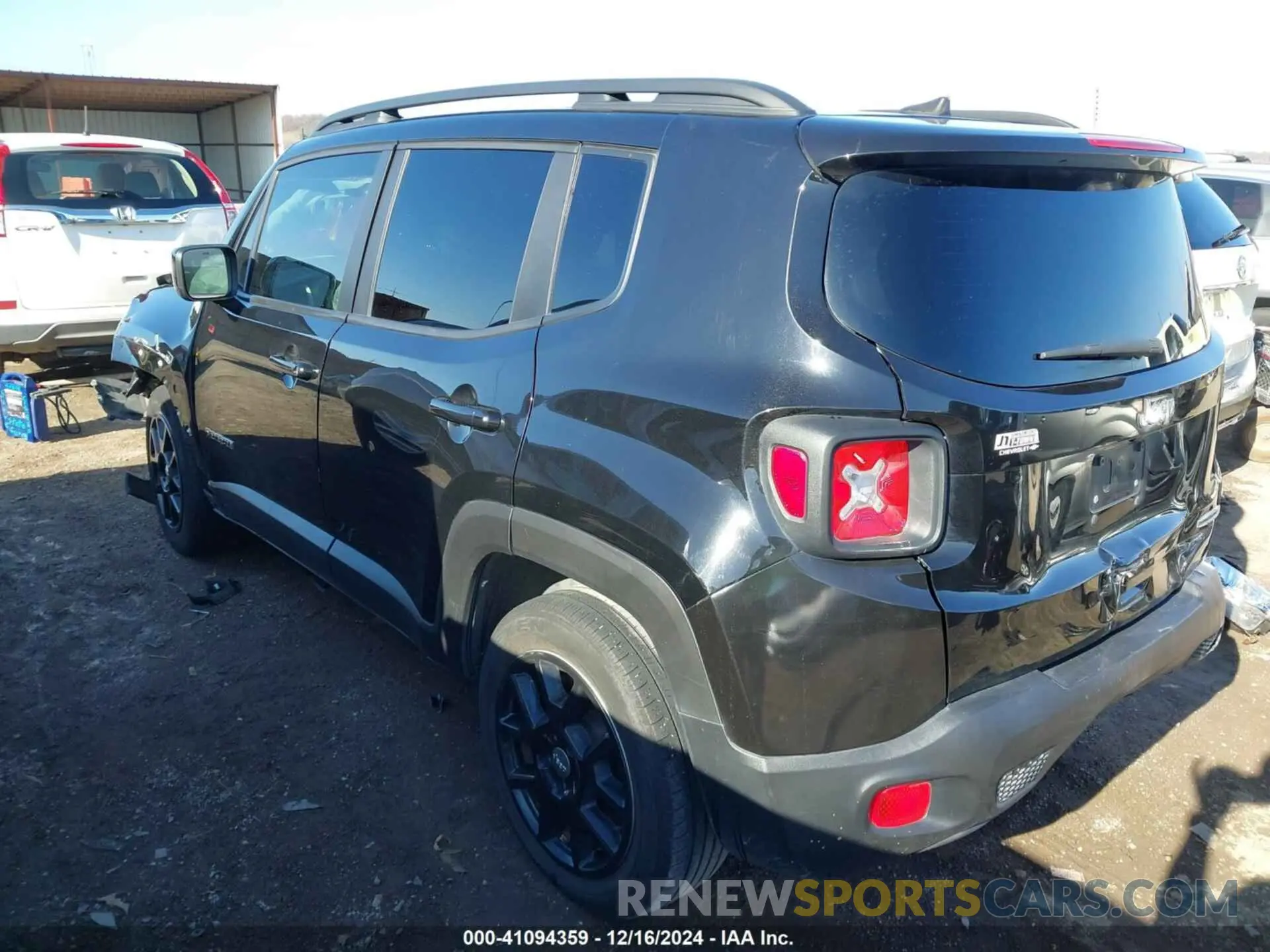 3 Photograph of a damaged car ZACNJABB9LPL50634 JEEP RENEGADE 2020