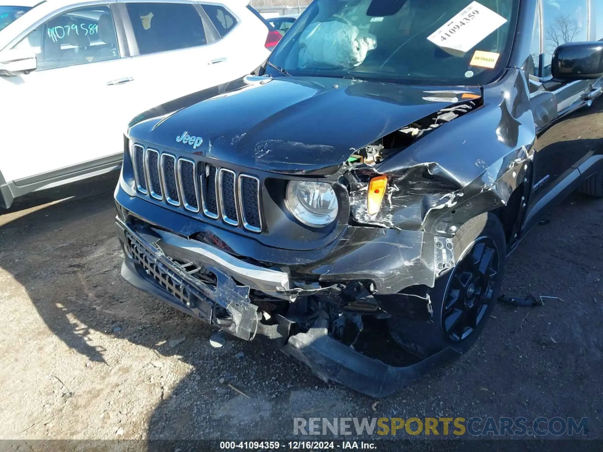 6 Photograph of a damaged car ZACNJABB9LPL50634 JEEP RENEGADE 2020