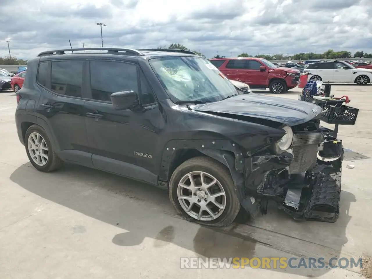 4 Photograph of a damaged car ZACNJABB9LPL58359 JEEP RENEGADE 2020