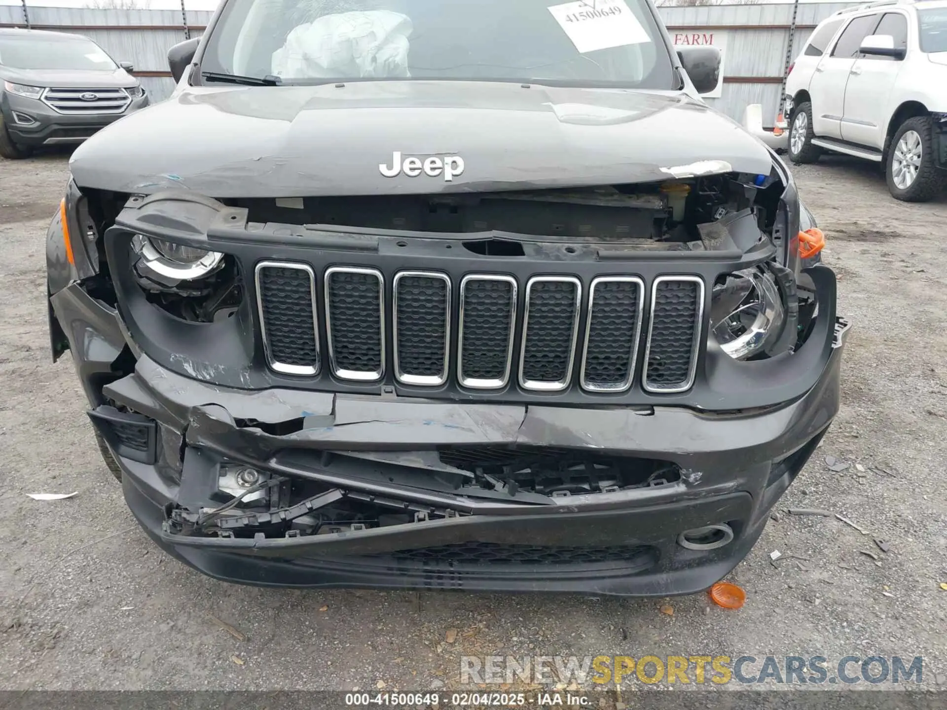 6 Photograph of a damaged car ZACNJABBXLPK94526 JEEP RENEGADE 2020