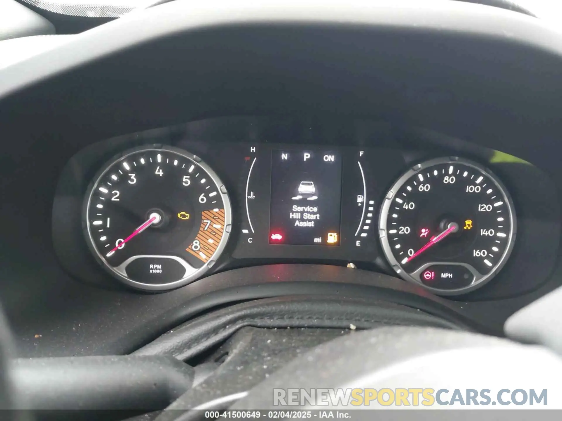 7 Photograph of a damaged car ZACNJABBXLPK94526 JEEP RENEGADE 2020