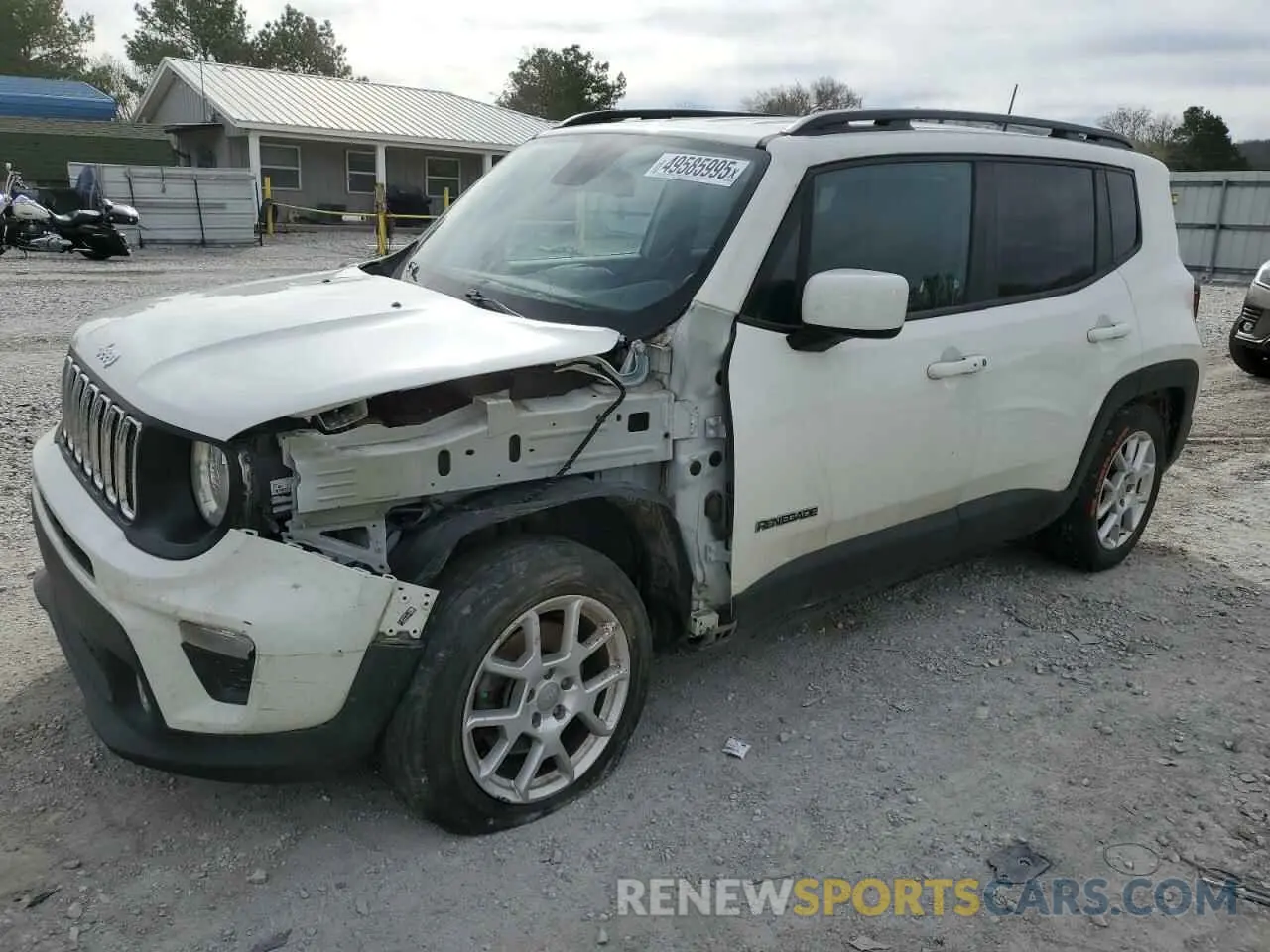 1 Photograph of a damaged car ZACNJABBXLPL94013 JEEP RENEGADE 2020