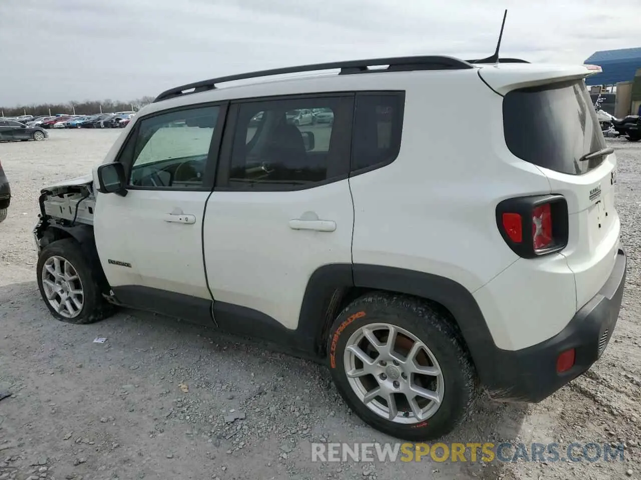 2 Photograph of a damaged car ZACNJABBXLPL94013 JEEP RENEGADE 2020