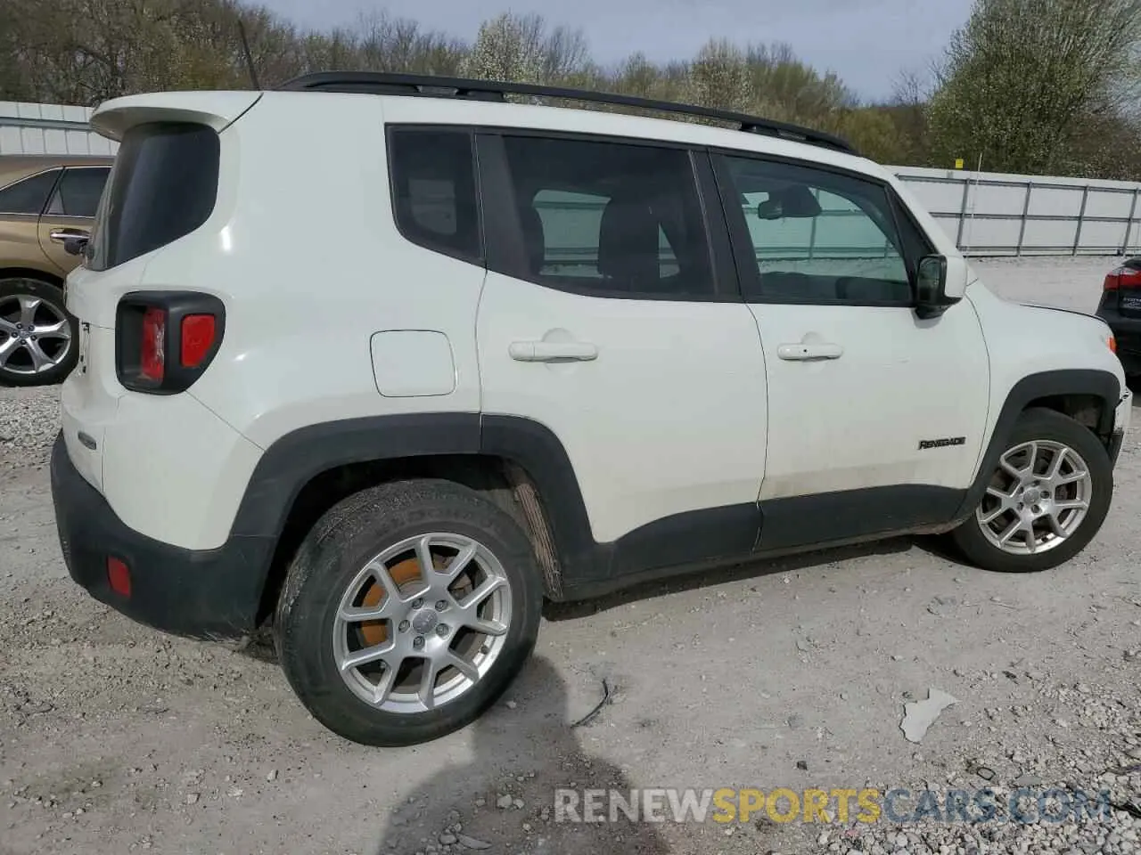 3 Photograph of a damaged car ZACNJABBXLPL94013 JEEP RENEGADE 2020