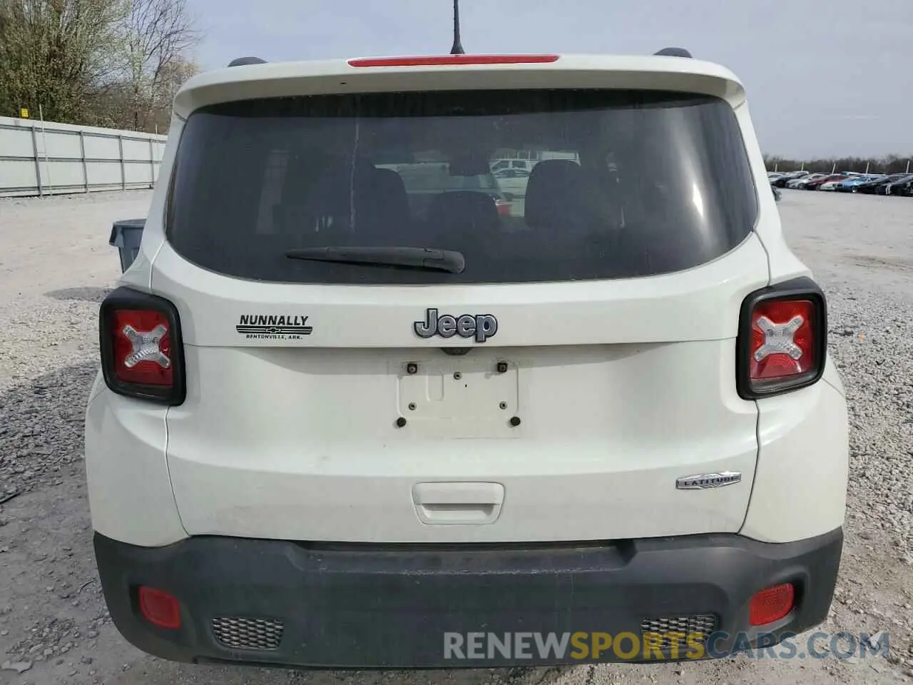 6 Photograph of a damaged car ZACNJABBXLPL94013 JEEP RENEGADE 2020