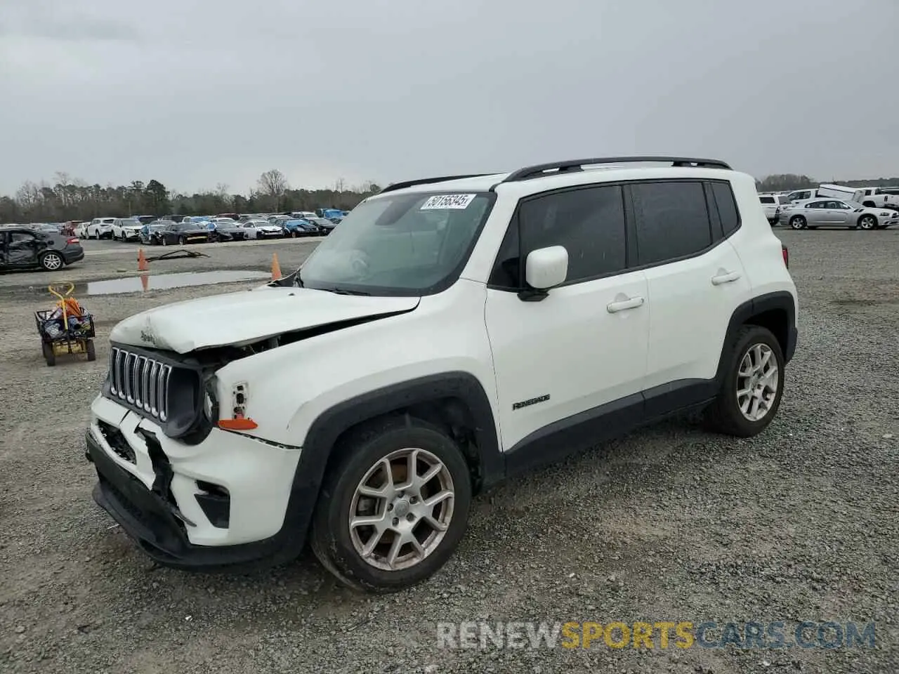 1 Photograph of a damaged car ZACNJABBXLPM03776 JEEP RENEGADE 2020