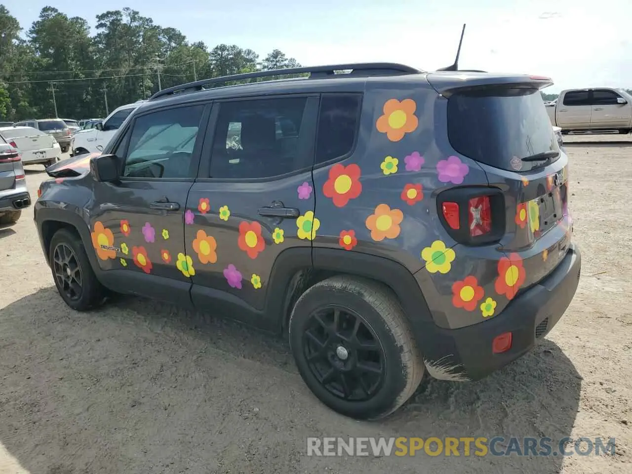 2 Photograph of a damaged car ZACNJABBXLPM04037 JEEP RENEGADE 2020