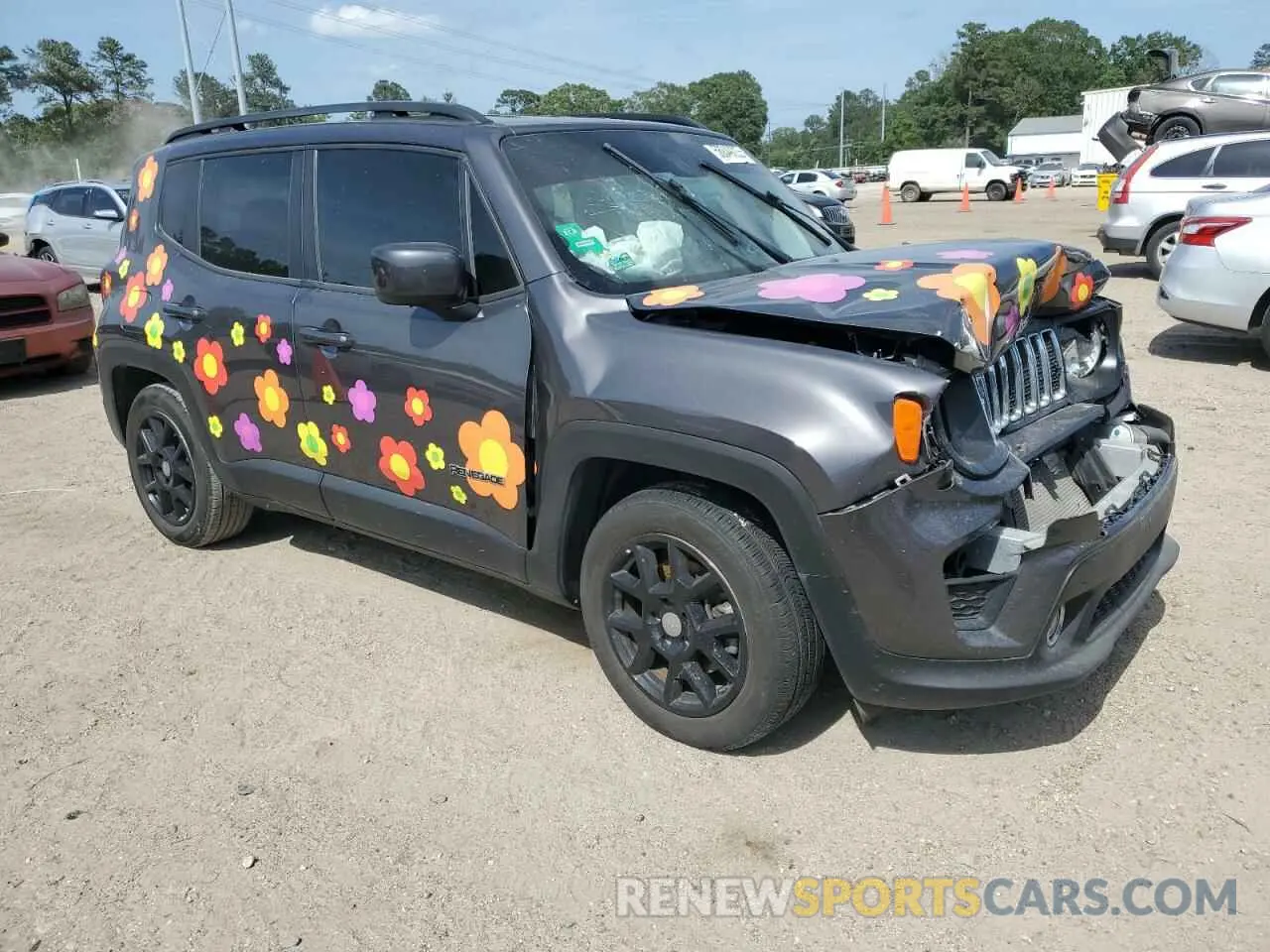 4 Photograph of a damaged car ZACNJABBXLPM04037 JEEP RENEGADE 2020