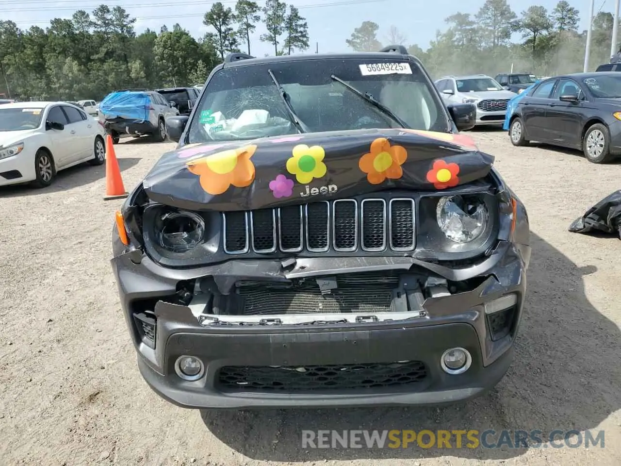 5 Photograph of a damaged car ZACNJABBXLPM04037 JEEP RENEGADE 2020